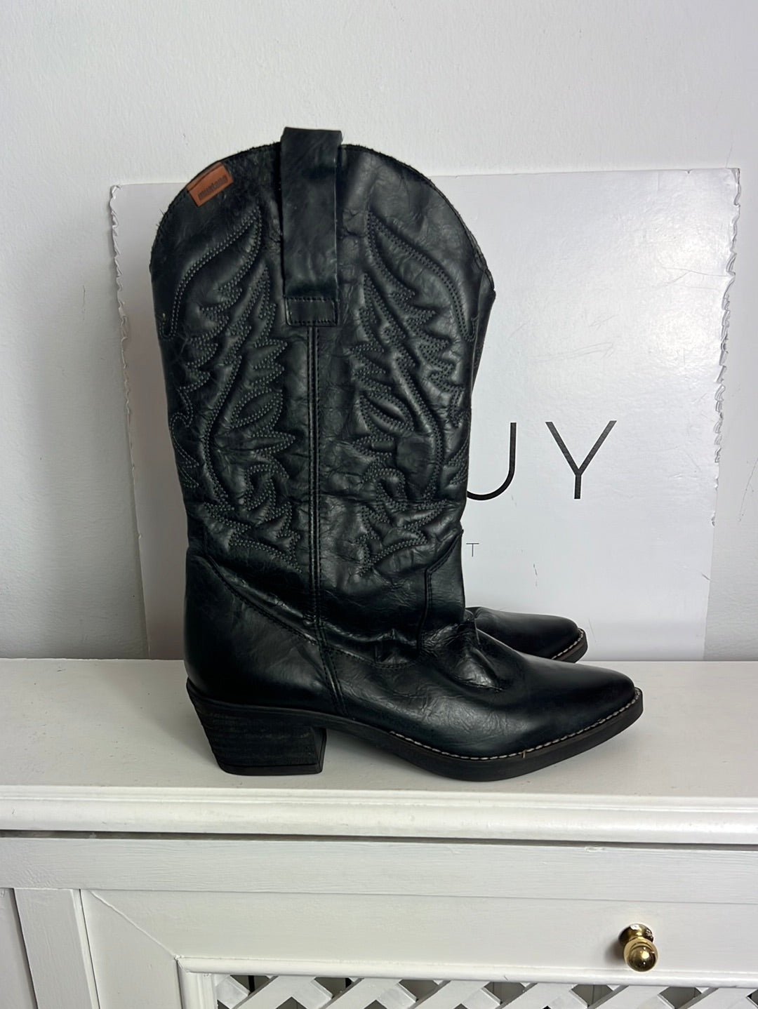 Botines Cowboy Botas Cowboy Negras Mustang Botas Negras Botas