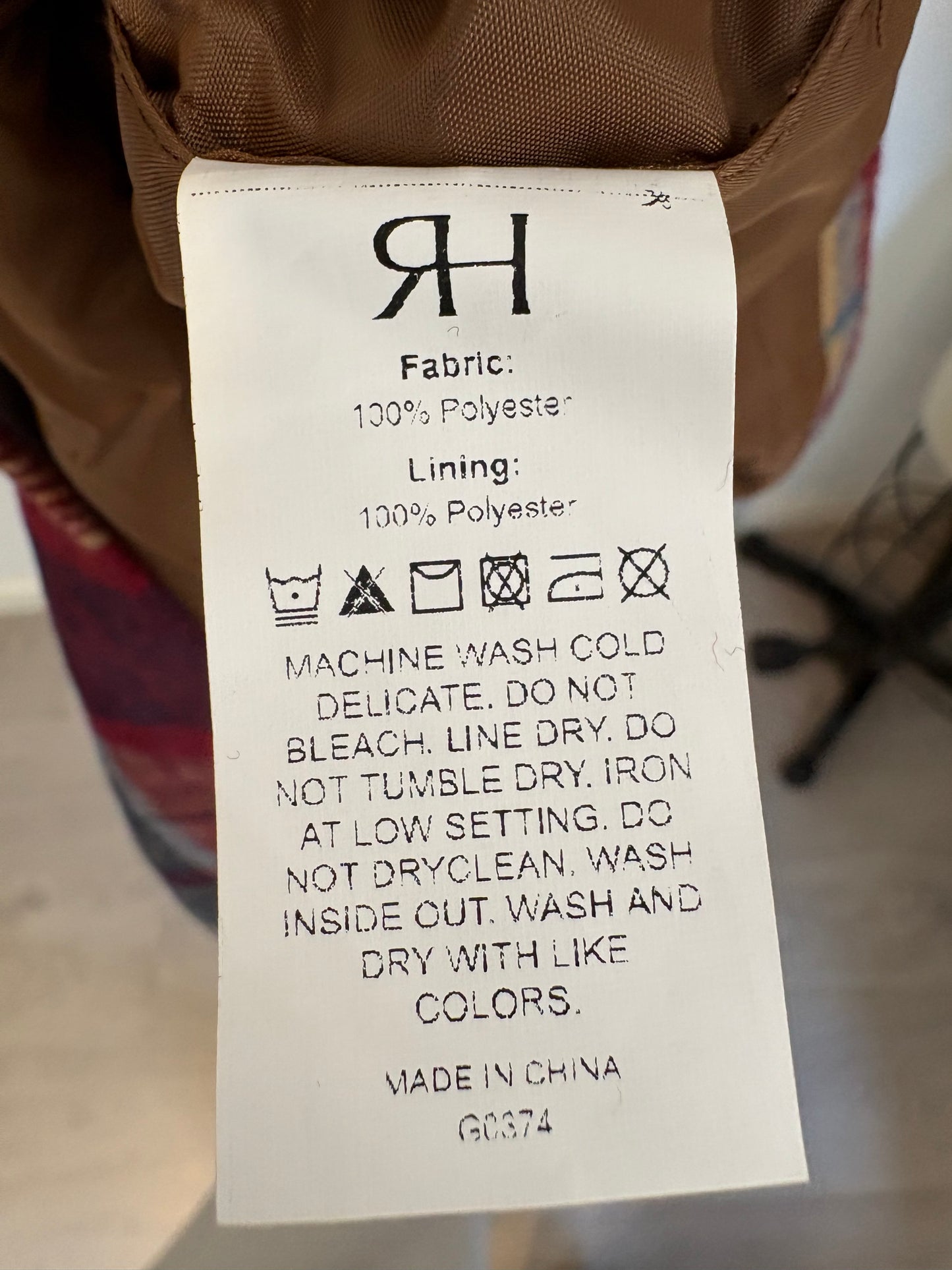 Falda cuadros cremallera