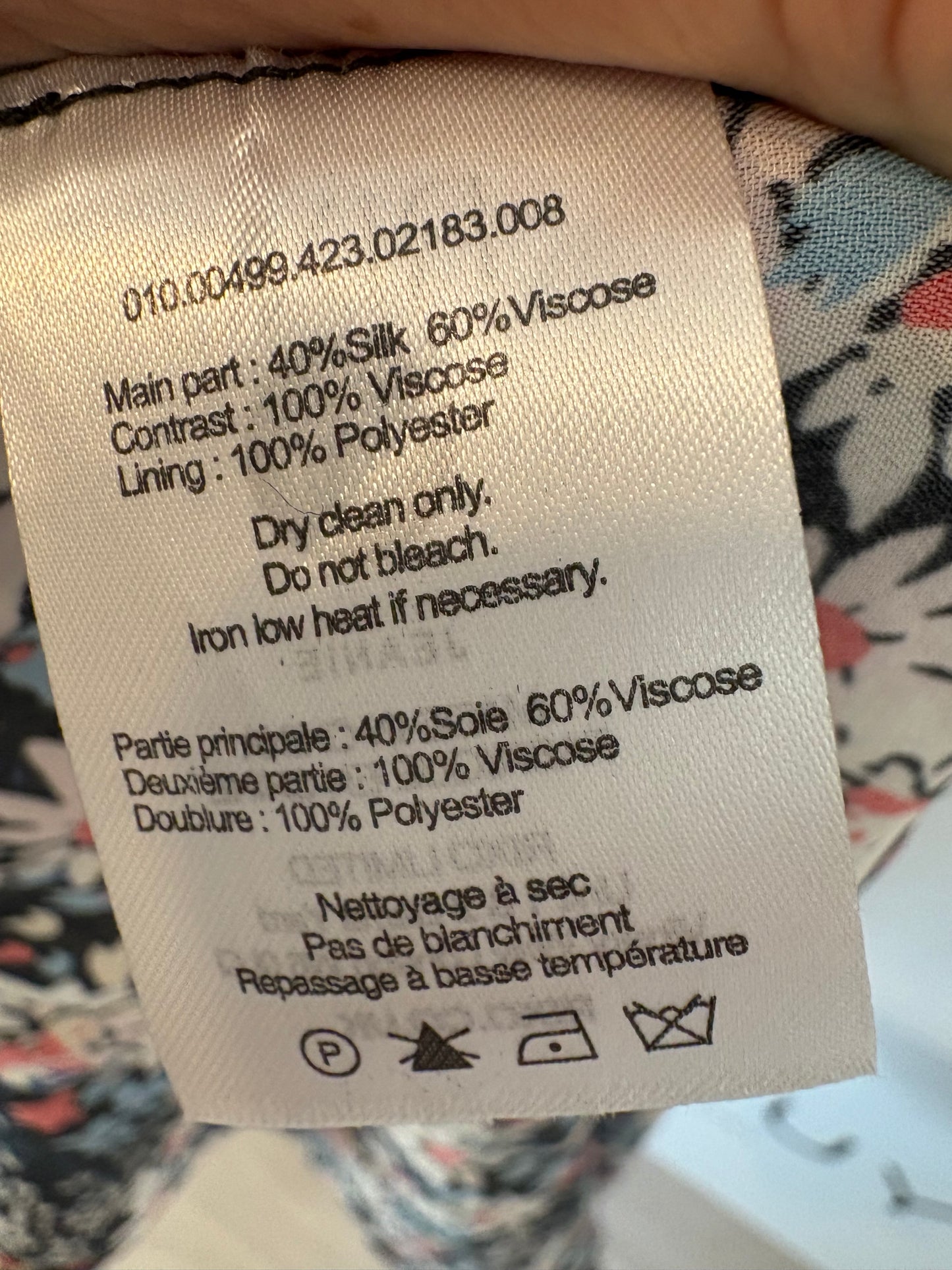 AMEÉ. Sleeveless fringed sweater S.(s)