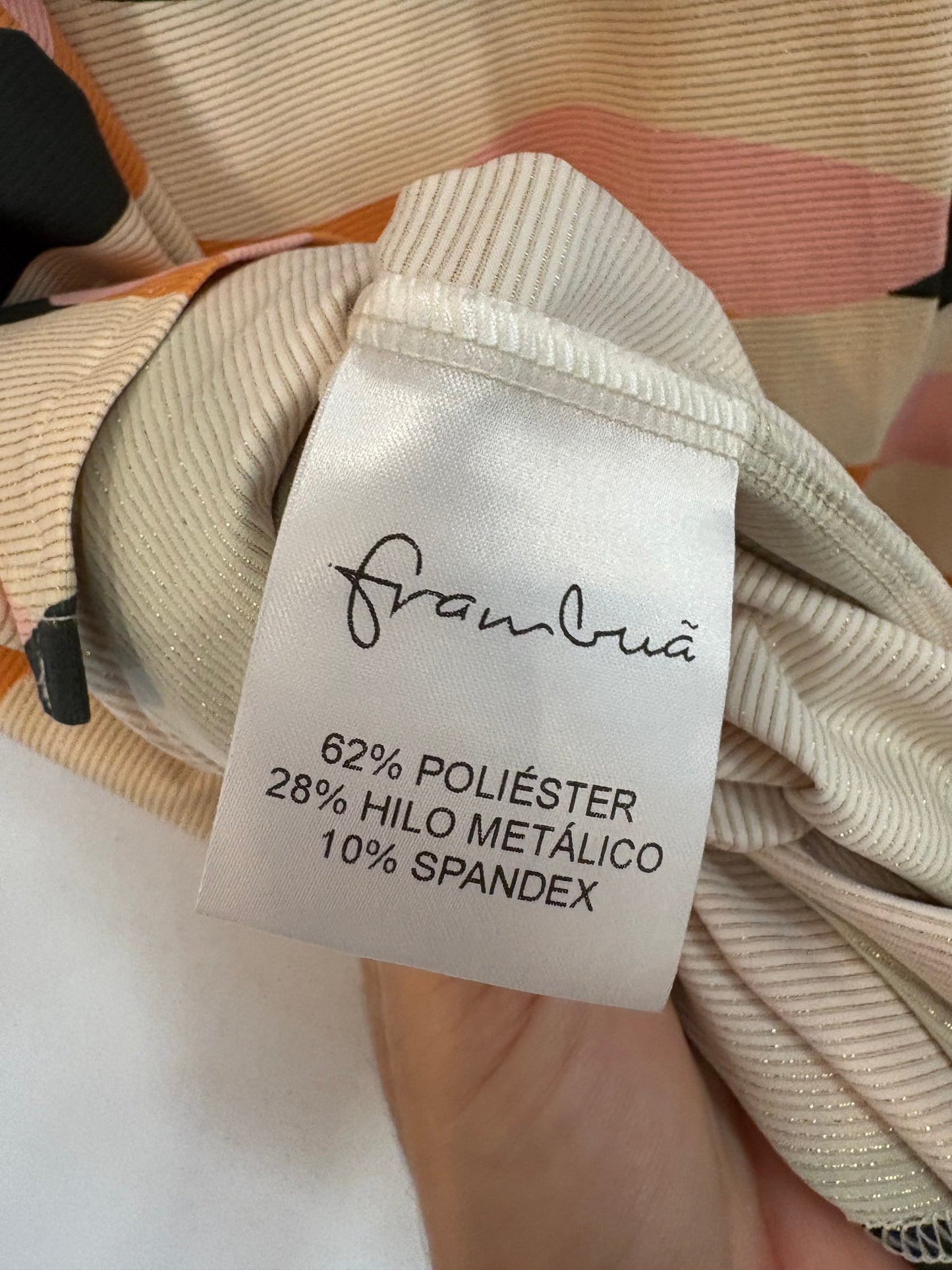 BARILOCHE. Houndstooth trousers size 36