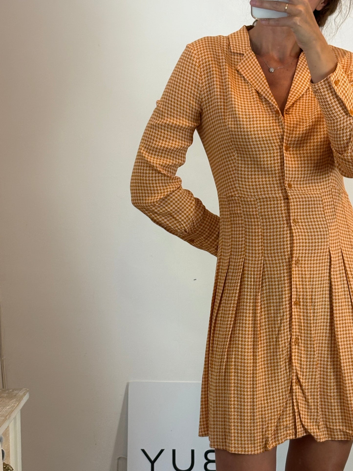 &OTHER STORIES. Vestido tablas bicolor. T 36