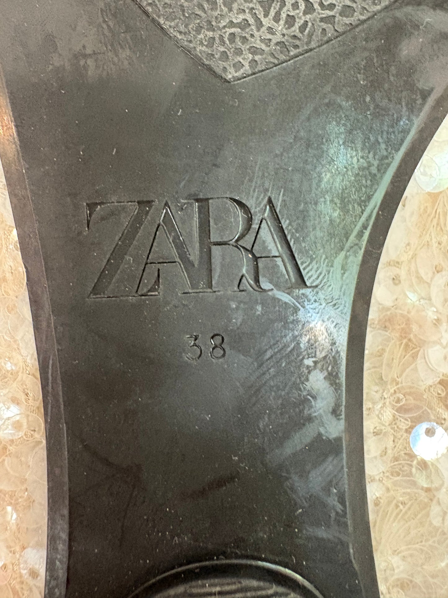 ZARA. Bailarina lentejuelas T.38