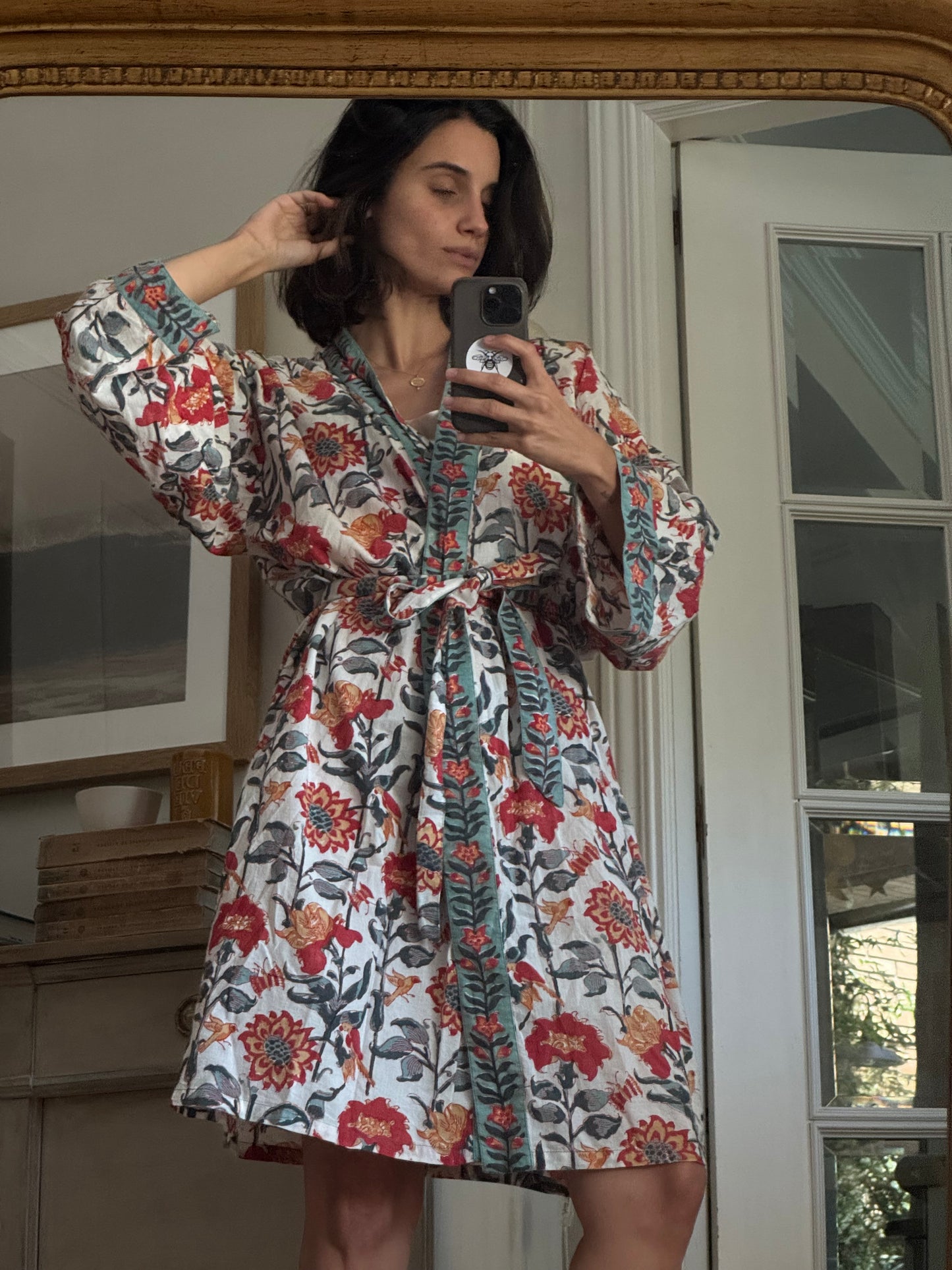 ANOKHI.bata/kimono flores Tu(s/m)