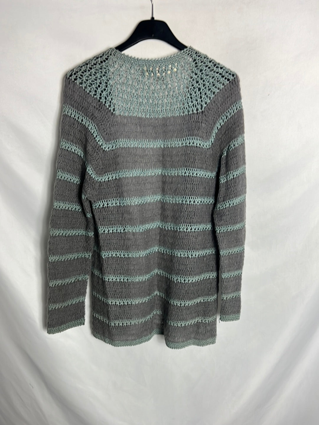 OCEAN. Rebeca crochet bicolor. T S