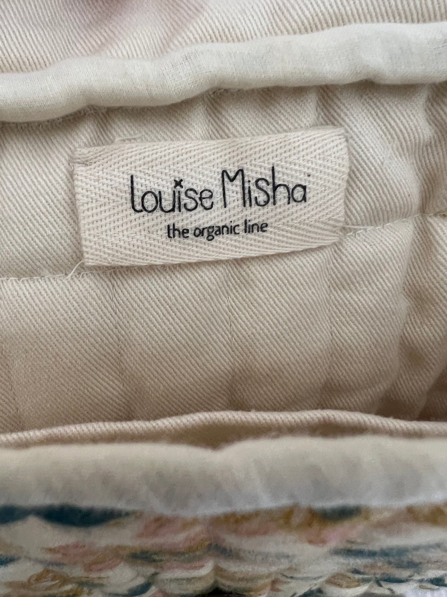LOUISE MISHA. Mochila beige flores