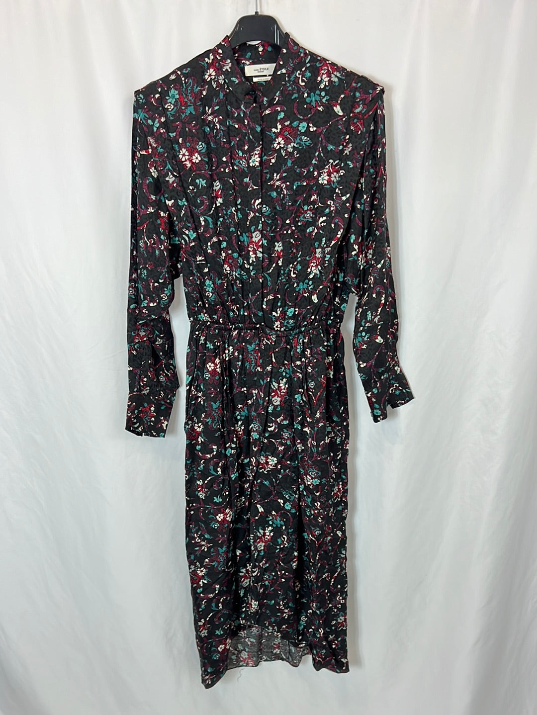 ISABEL MARANT Black printed midi Size 34 – Hibuy market