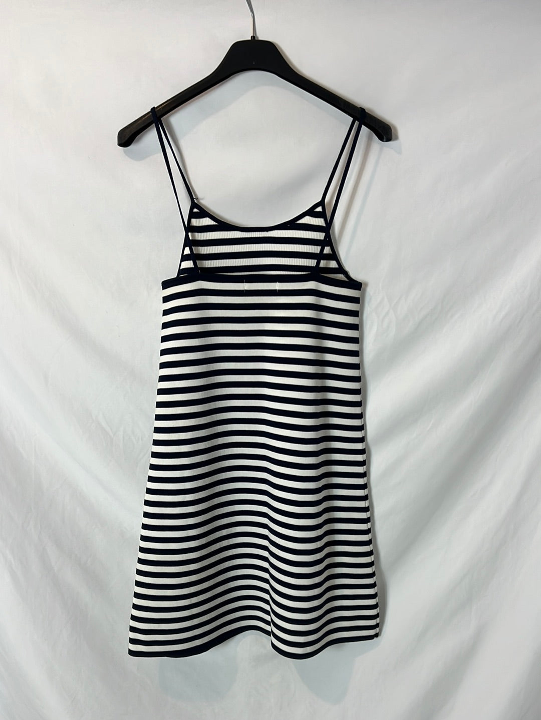 MANGO. Short stretch striped dress. TS
