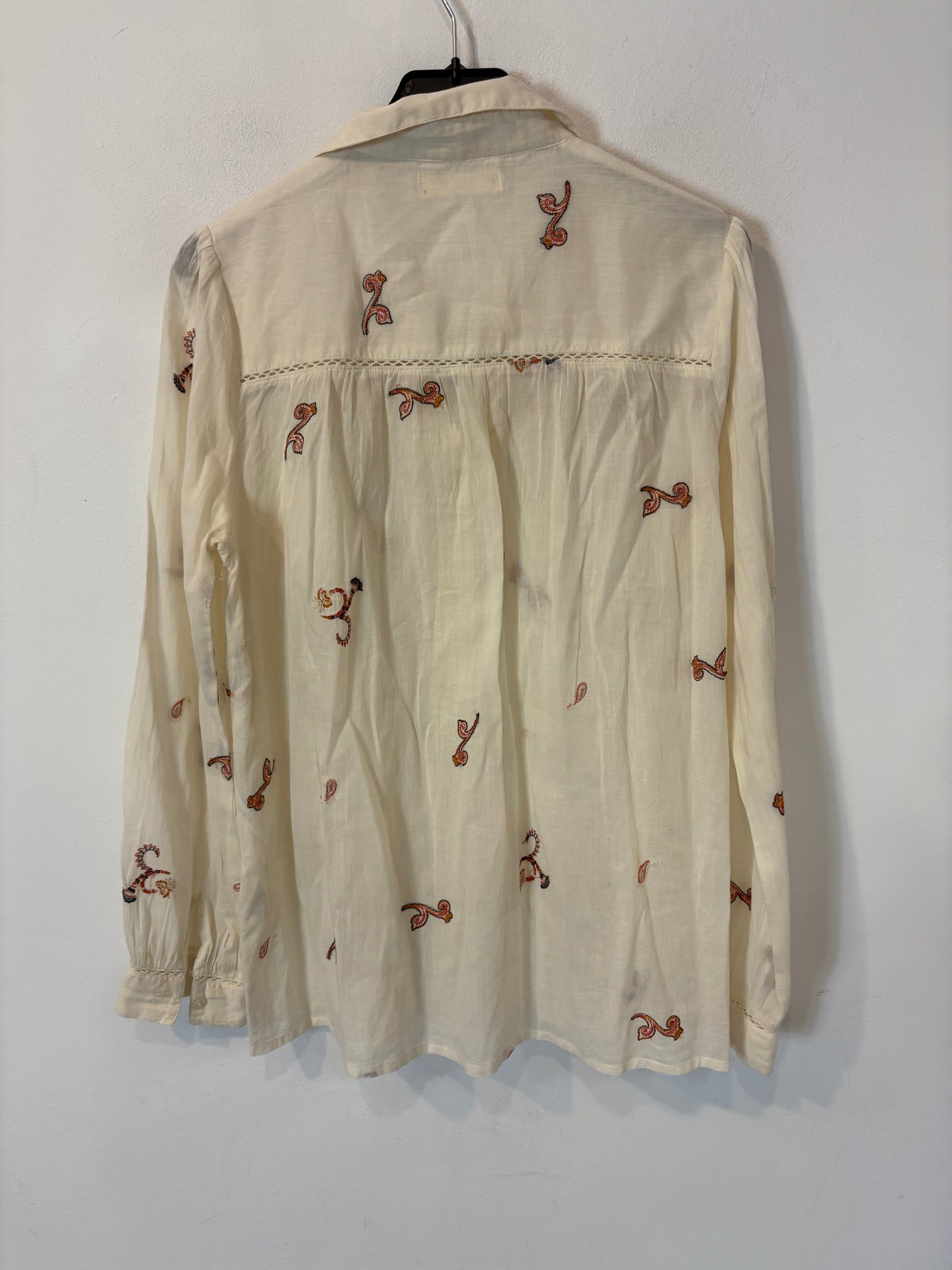 MAISON HOTEL. Blusa algodón bordados