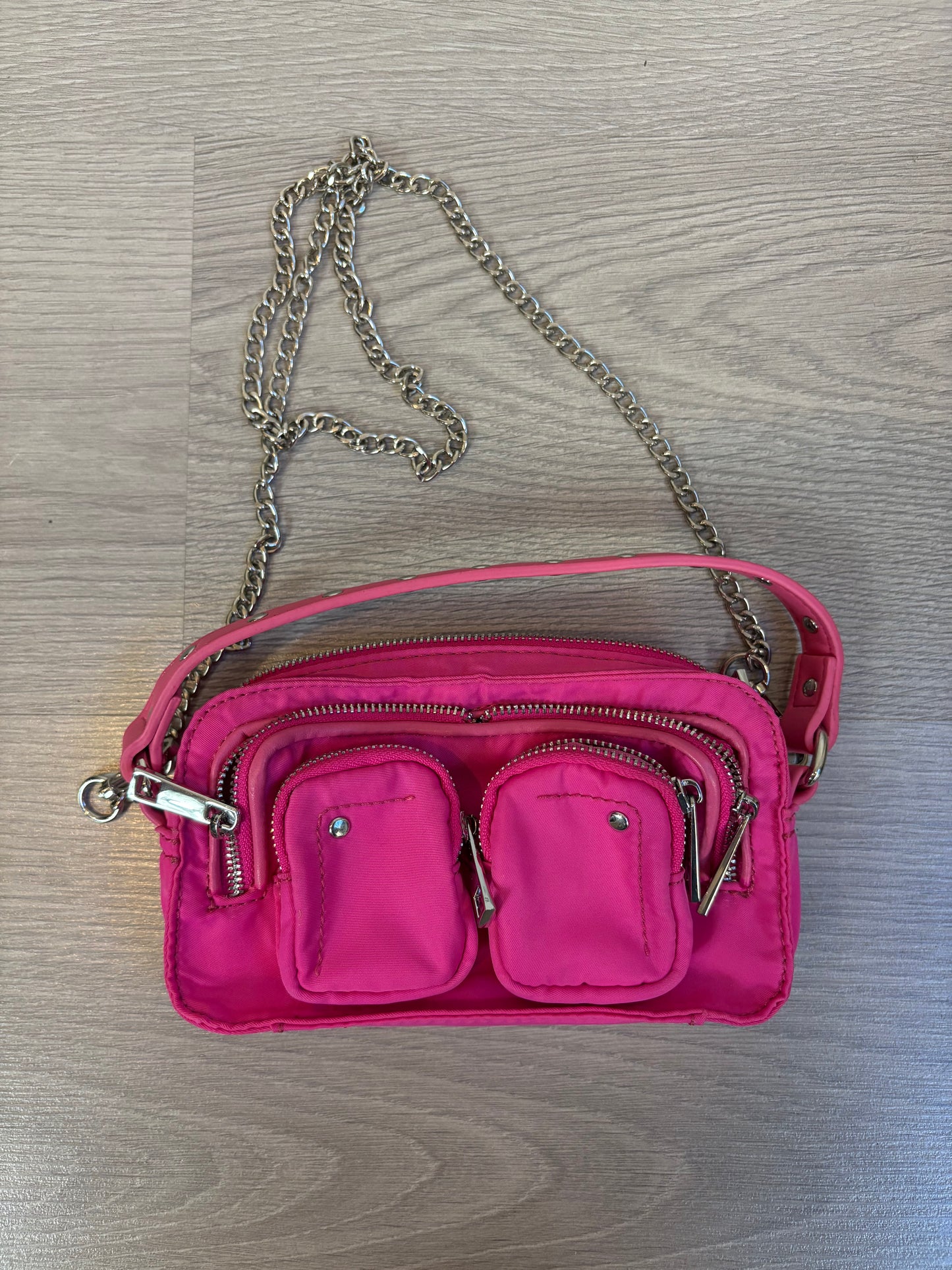 ZARA. Flowy green trousers T.xs