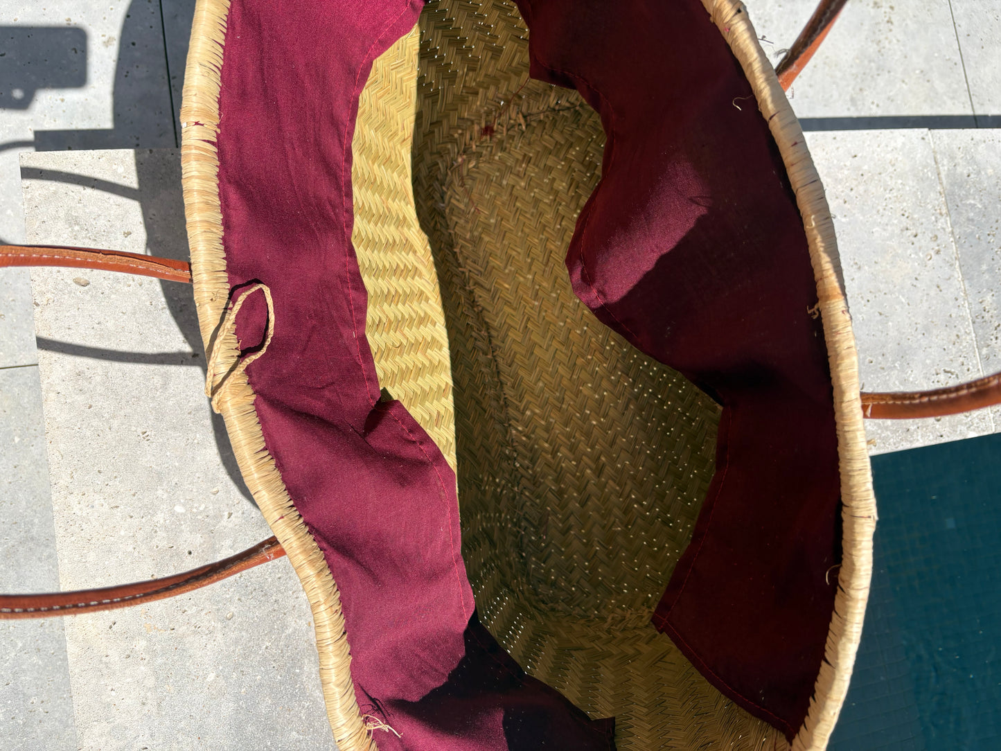 OTRAS. Capazo maxi asas piel