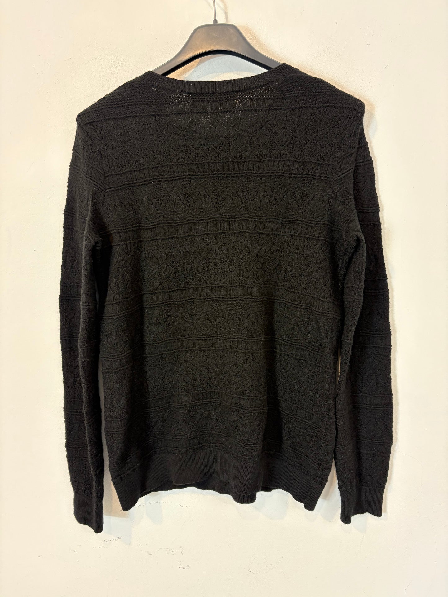 SÉZANE. Jersey negro detalle botones