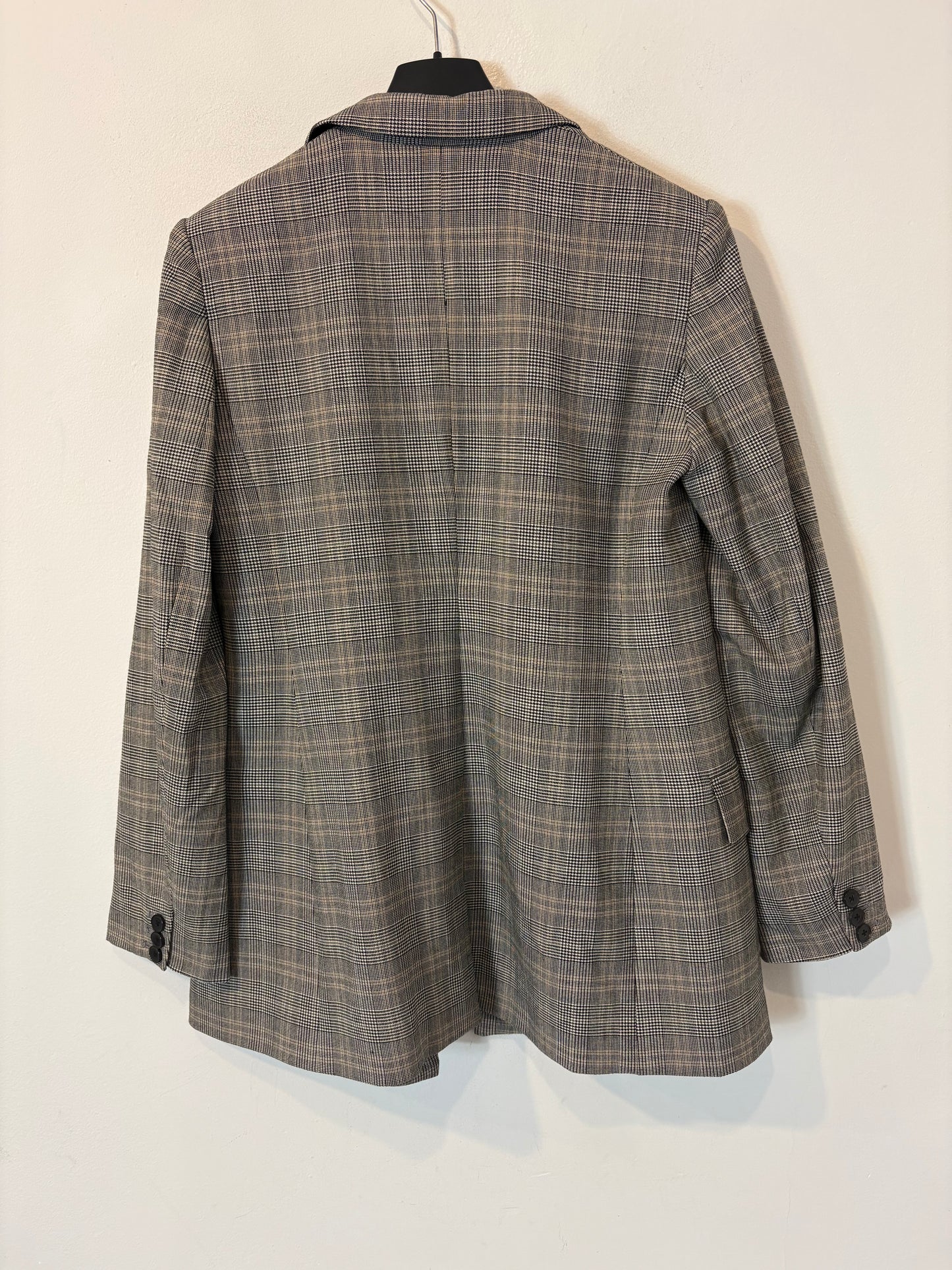 BABATON. Blazer cuadros tonos grises