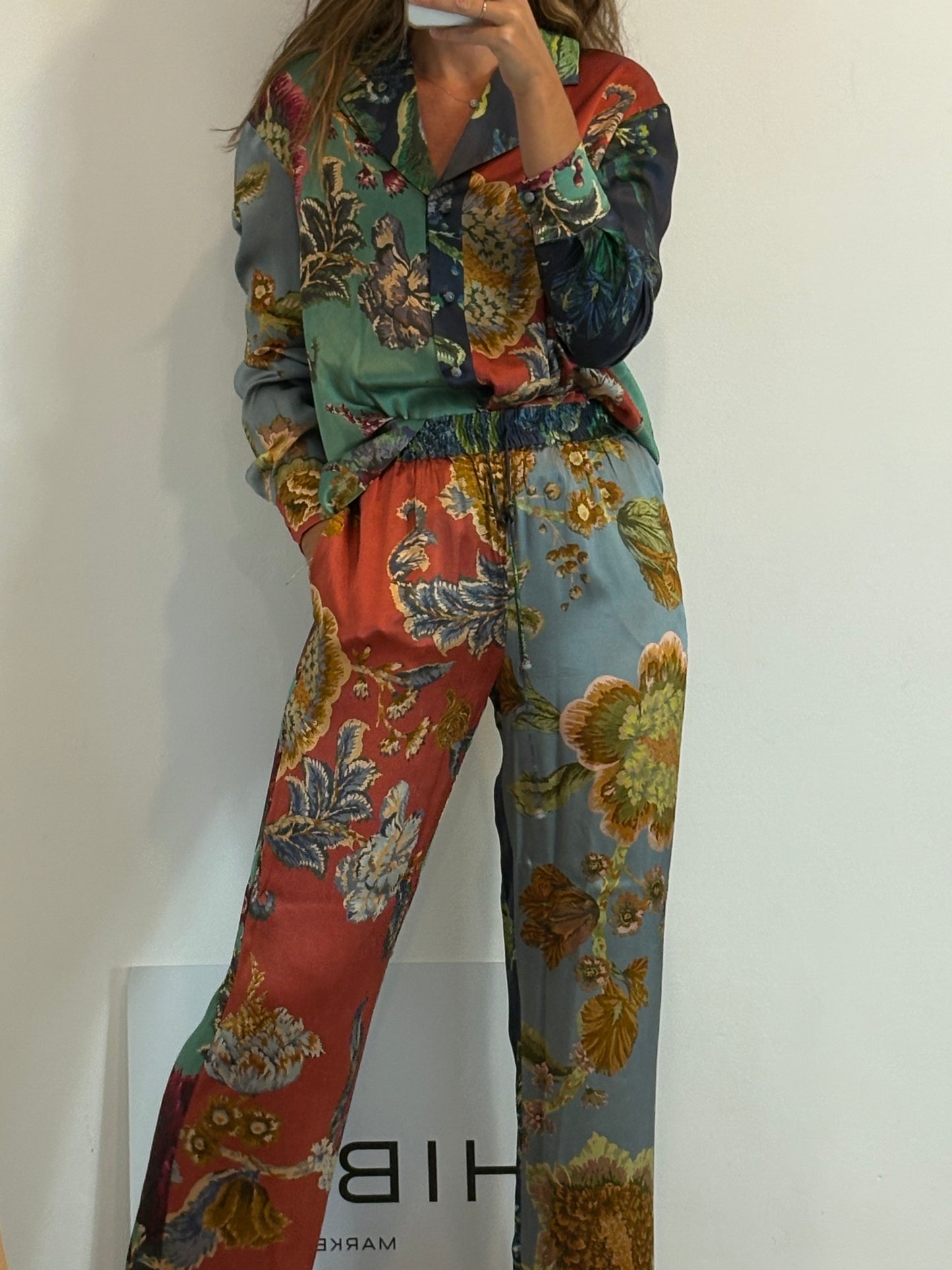 BARILOCHE. Houndstooth trousers size 36