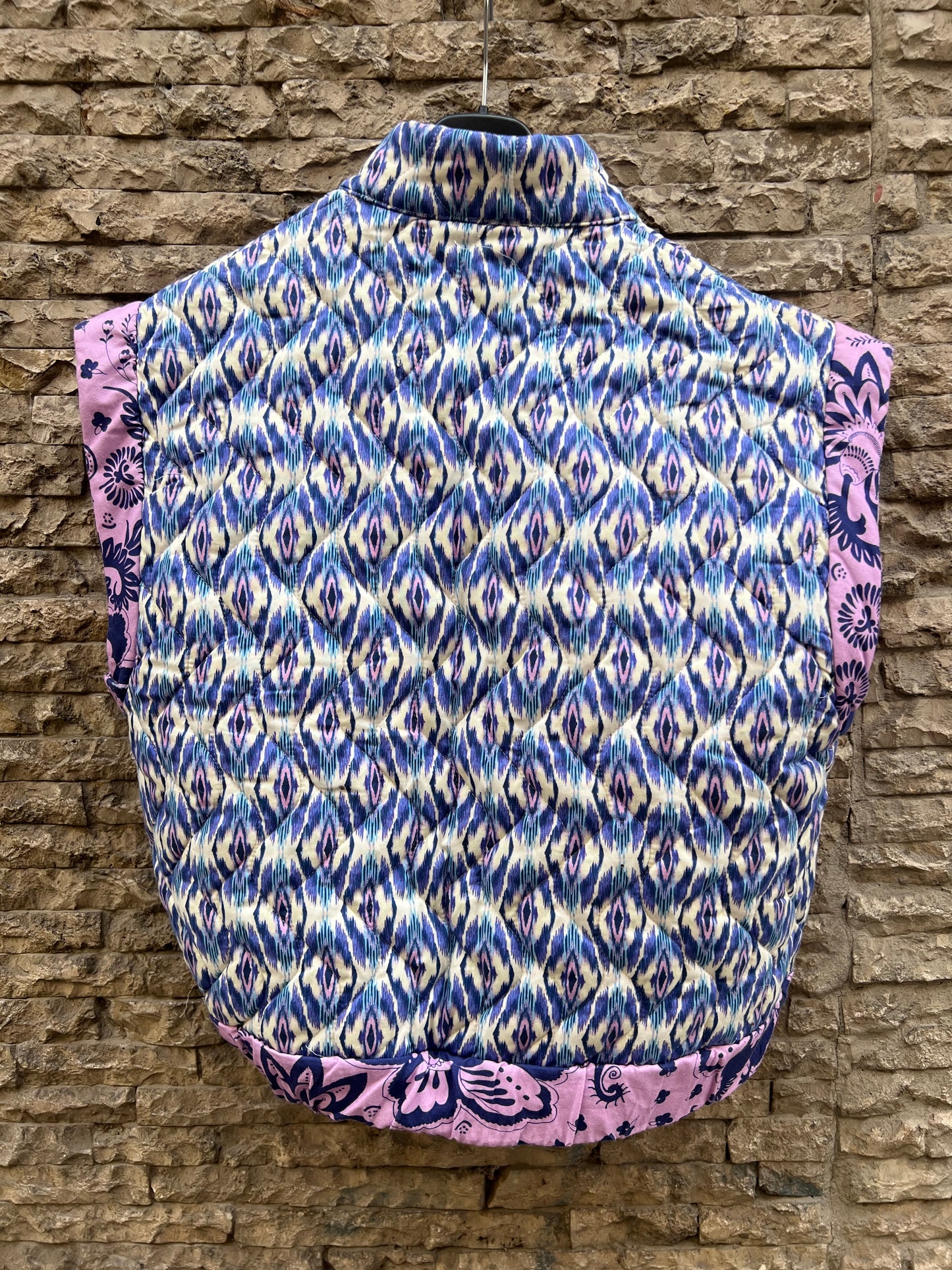 SOPHIE&LUCIE. Chaleco estampado retro T.38