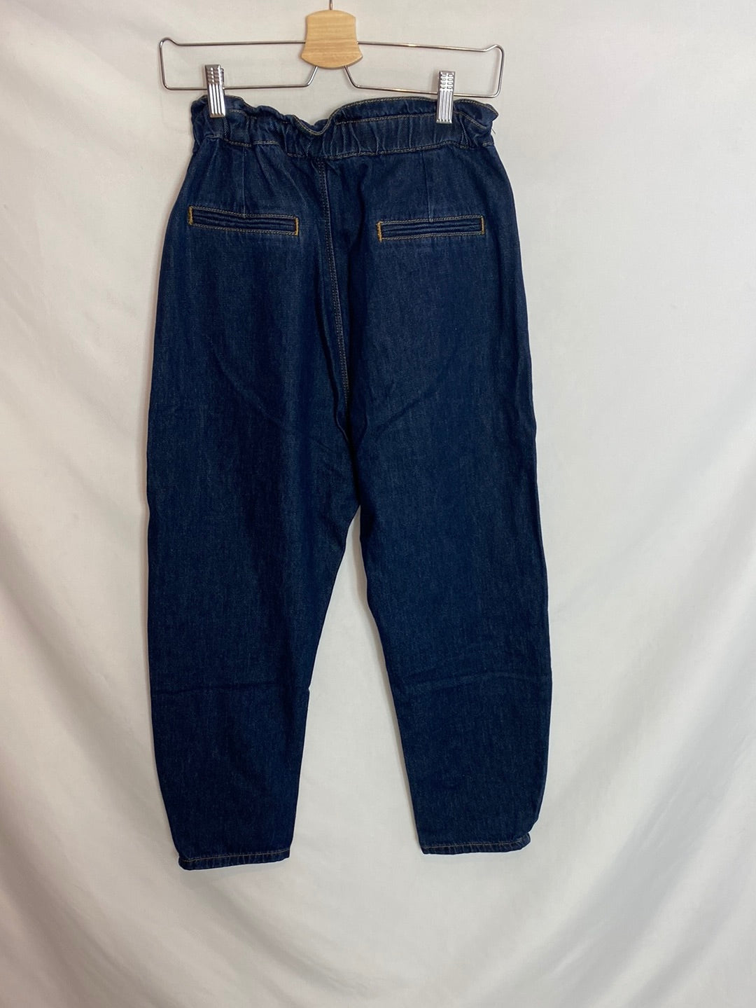ZARA. Slouchy dark denim S.36