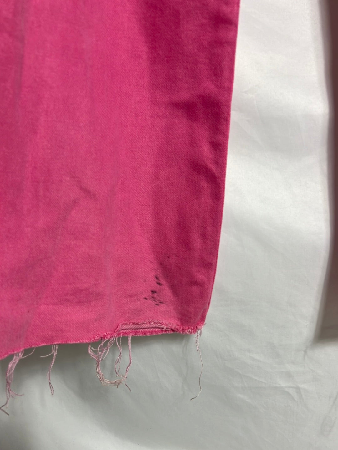 ZARA. Denim rosa pata ancha. T 36 (Tara)