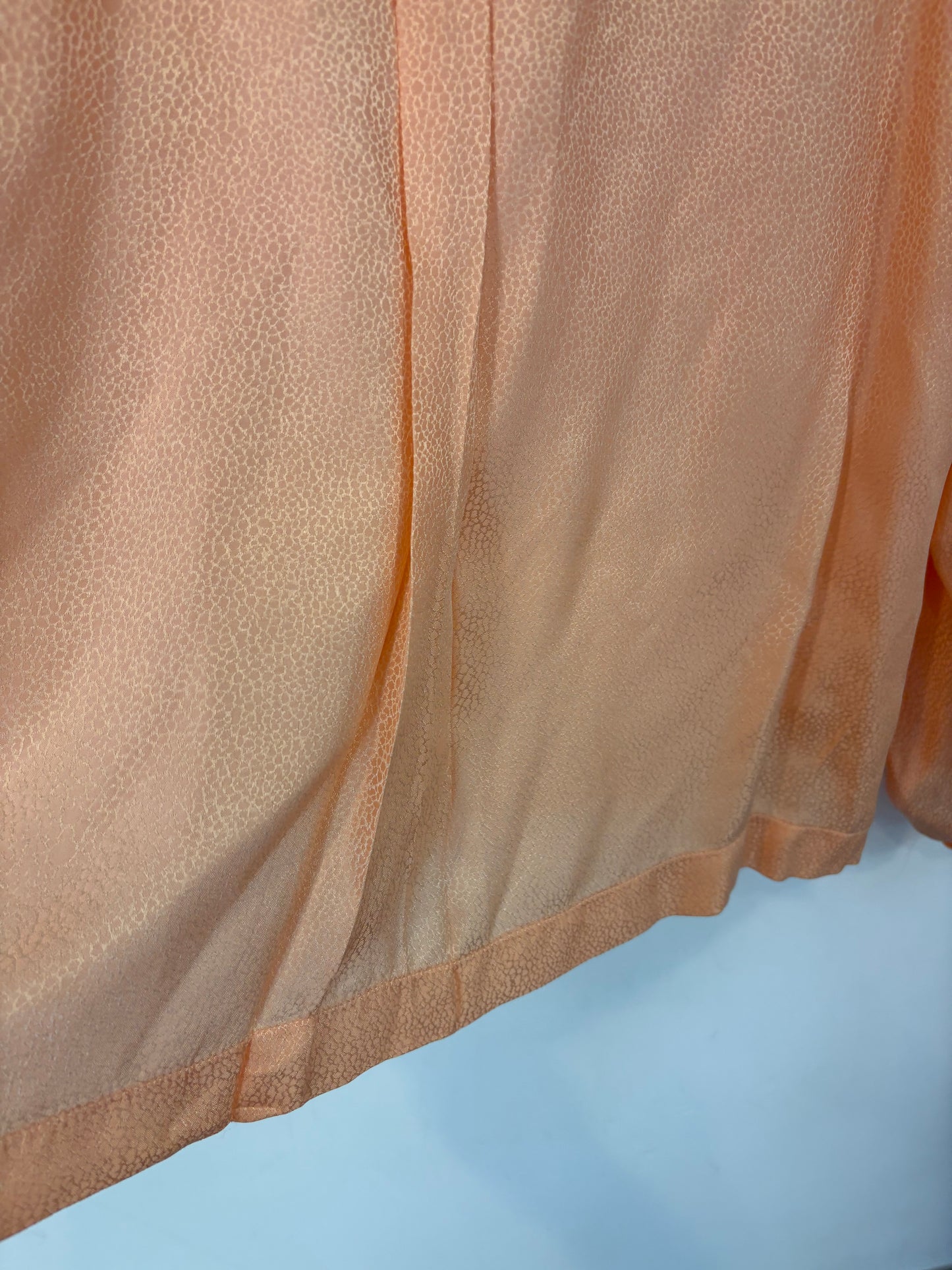 FORTE FORTE. Blusa mandarina con seda