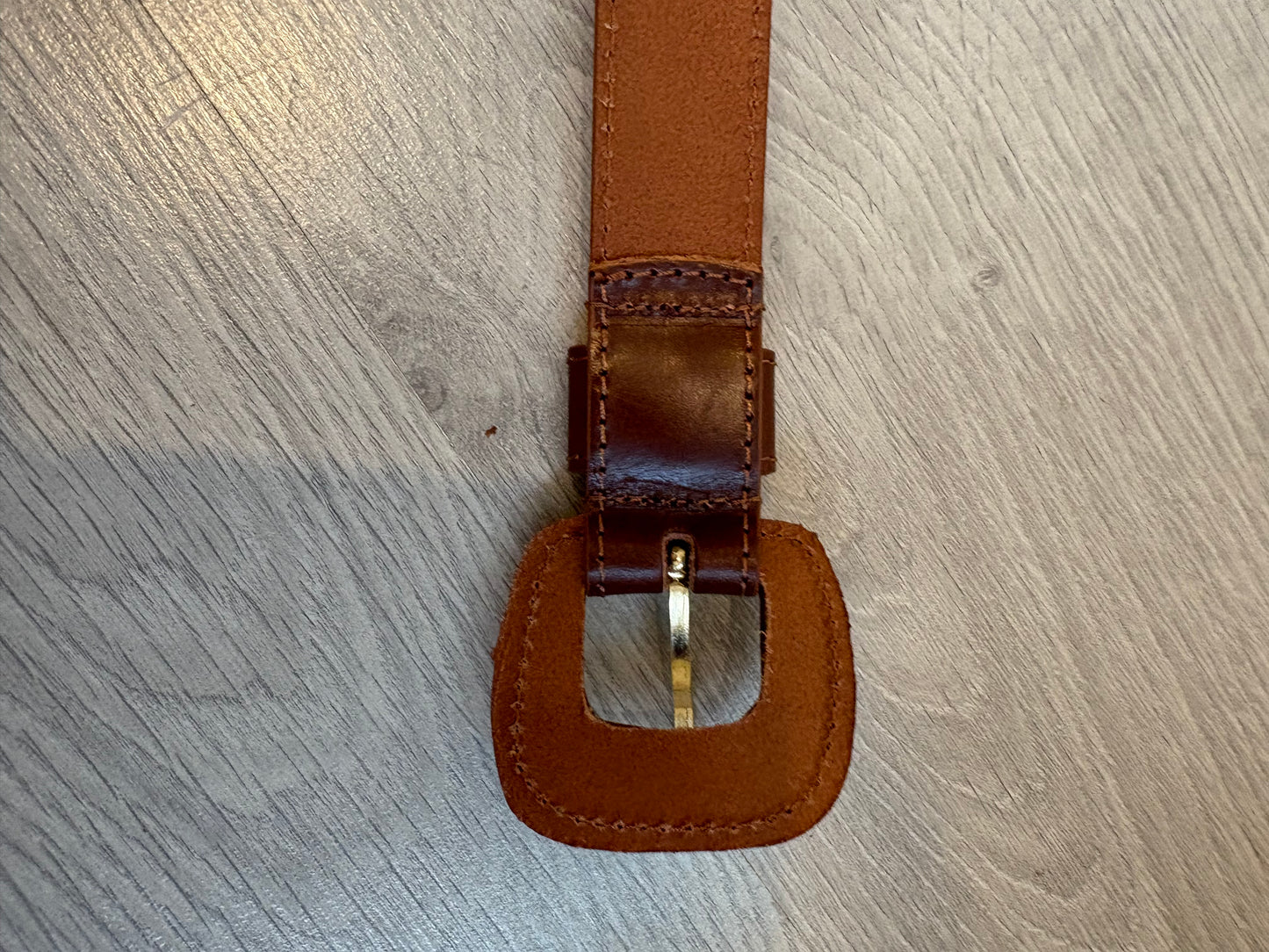 MOM´S GOODS. Cinturón teddy hebilla forrada