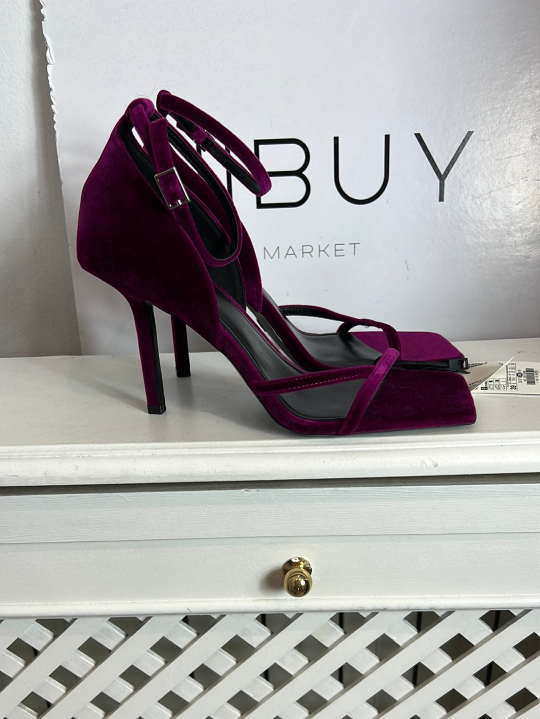 Sandalia terciopelo T 39 – Hibuy market