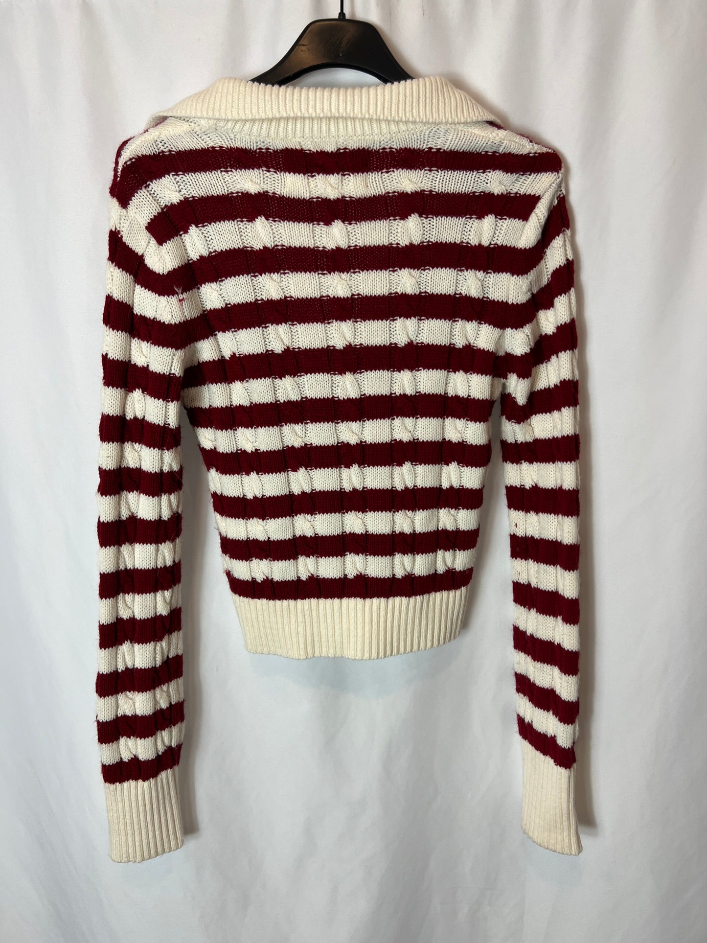 STRADIVARIUS. Striped Ts sweater