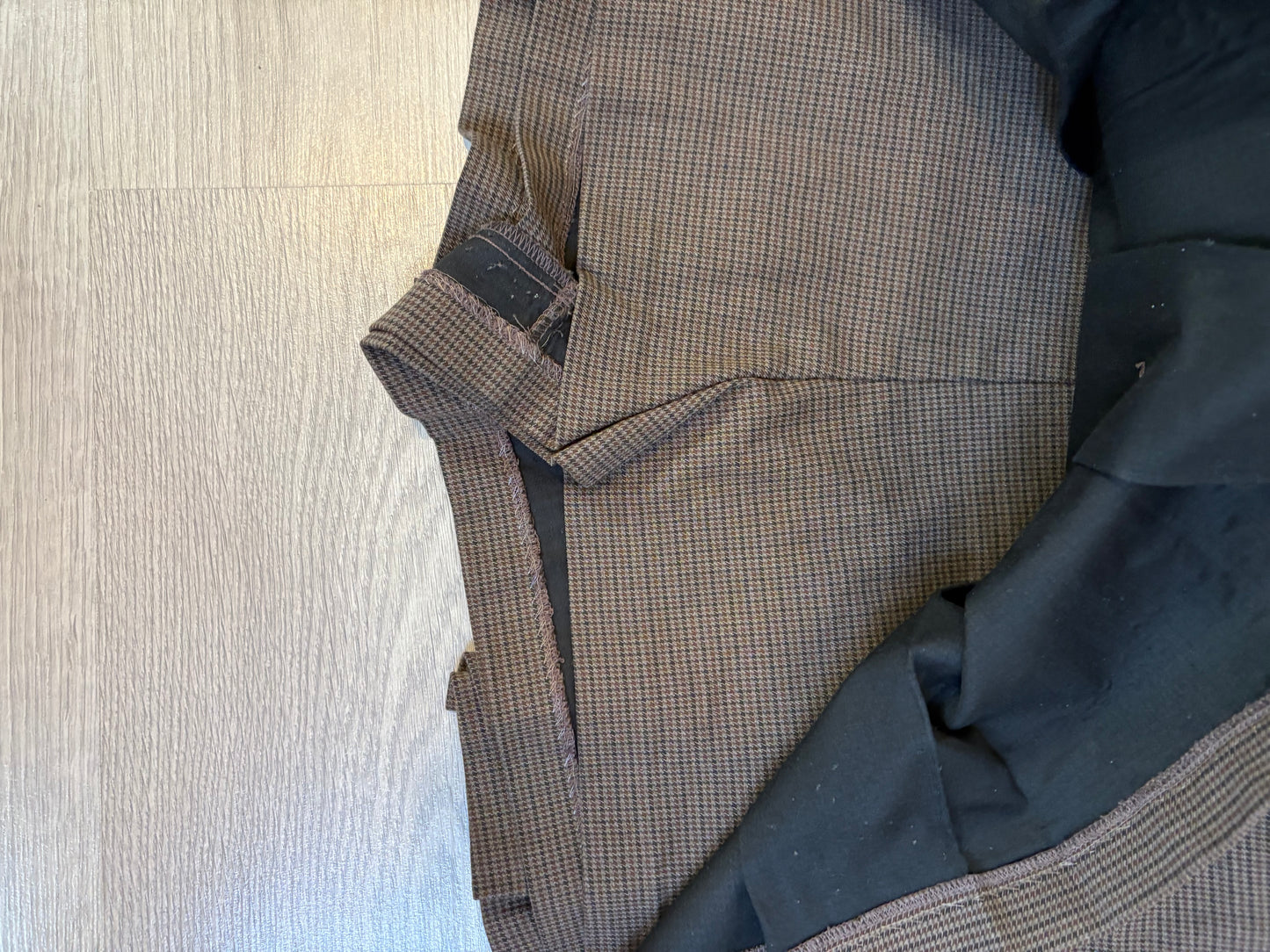 ZARA. Falda pantalón corta marrones