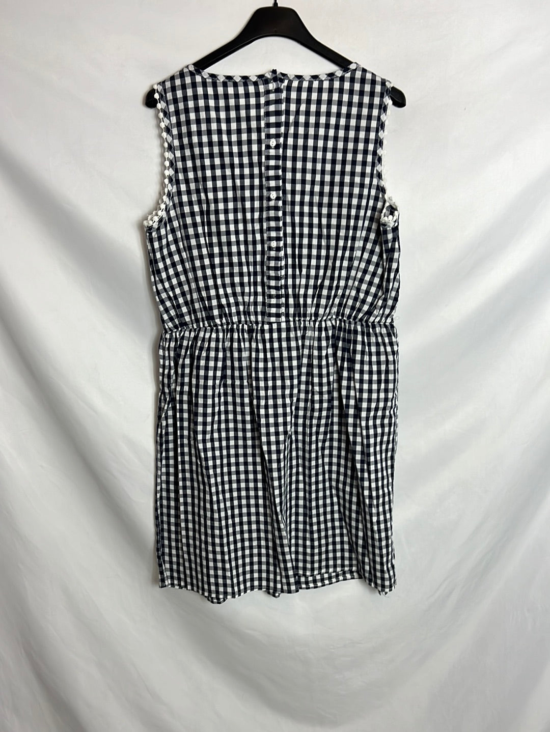 OTRAS. Vestido corto cuadros vichy. T S