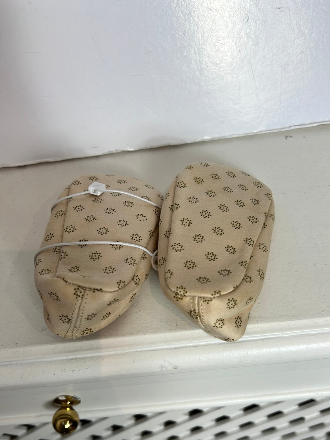 ZARA HOME. Printed soft-soled fabric Mary Jane. Size 18-19