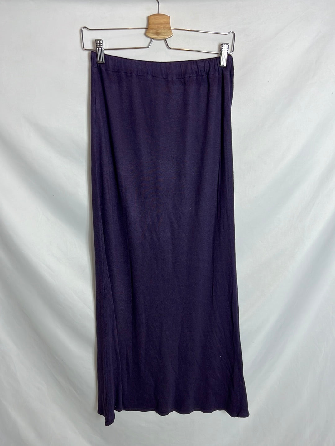 OTHERS. Purple knit midi skirt YOUR(S)
