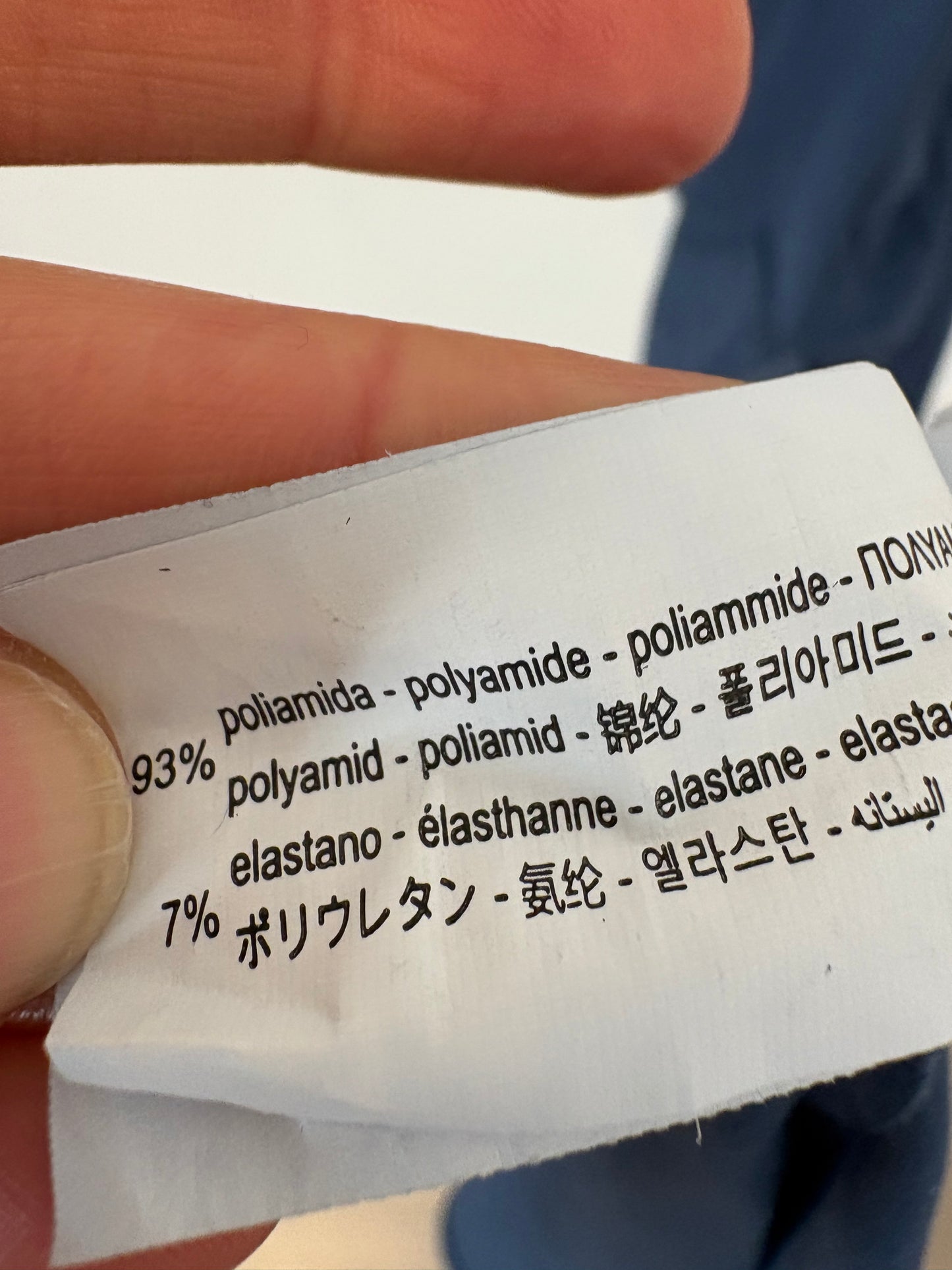 ZARA. Vestido largo azul asimétrico