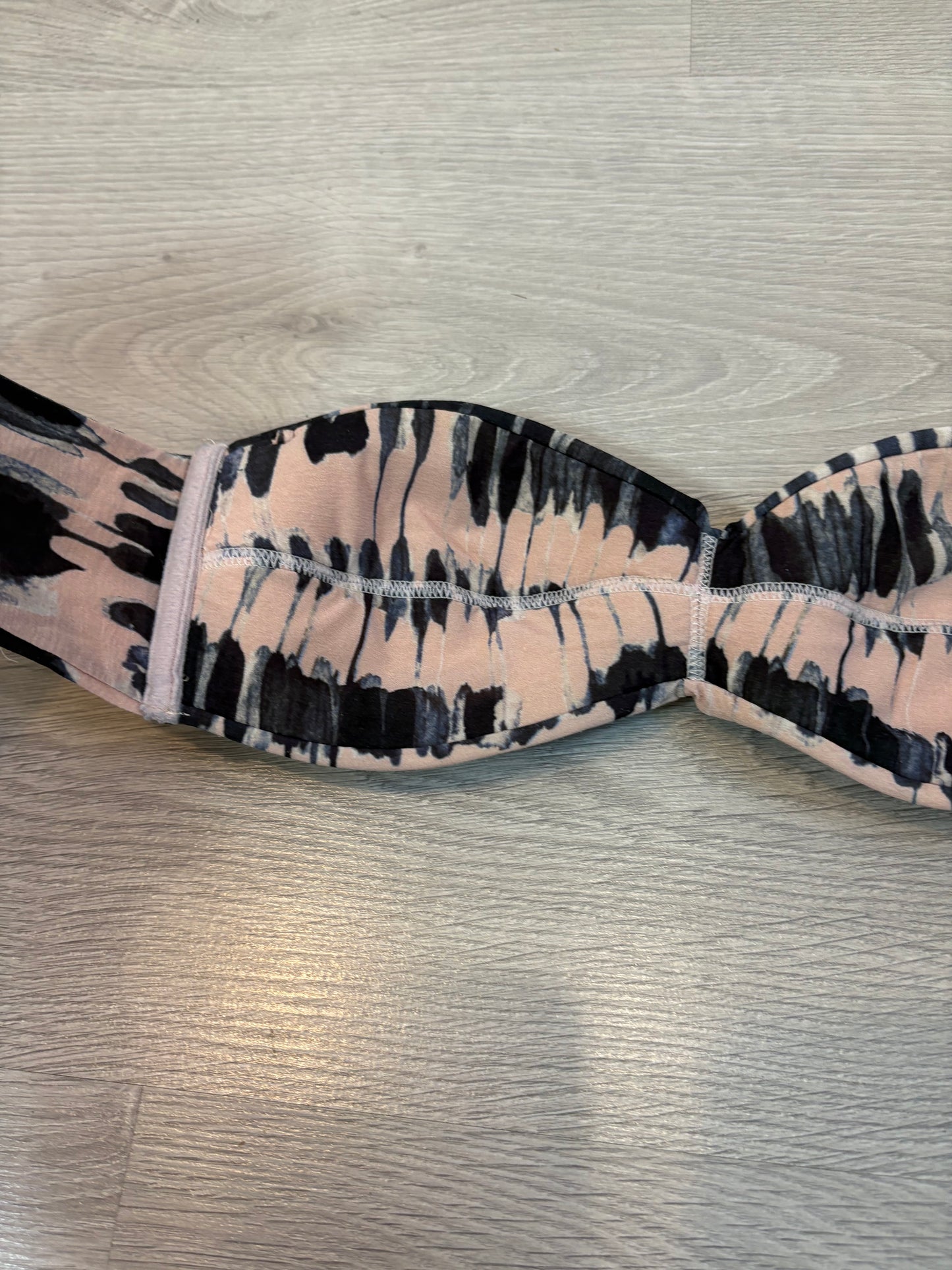TCN. Bikini estampado rosa empolvado