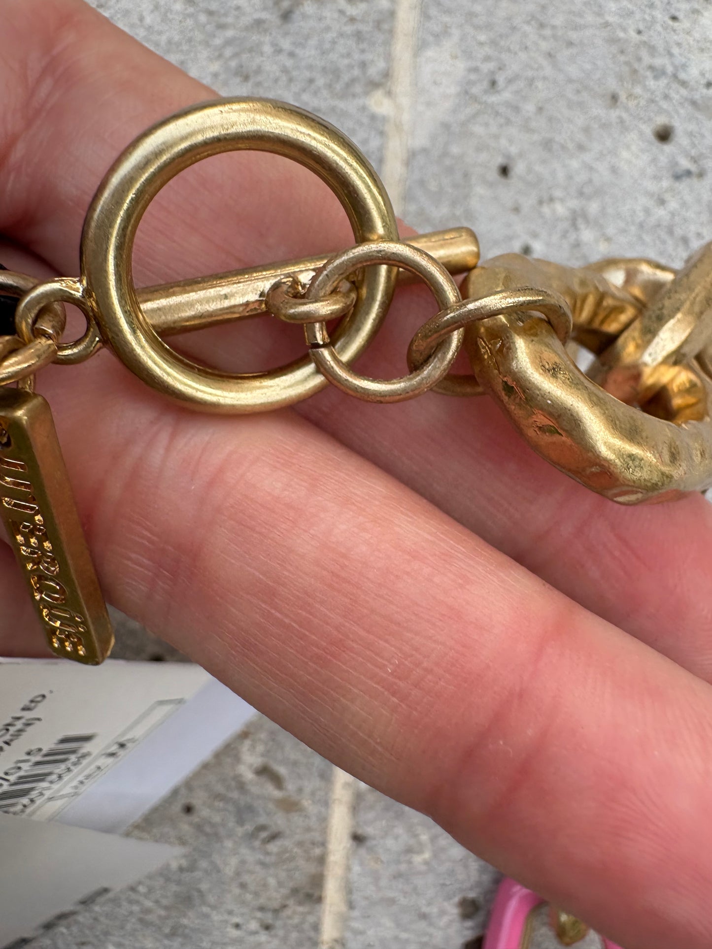 UTERQÜE. Gargantilla eslabón colores