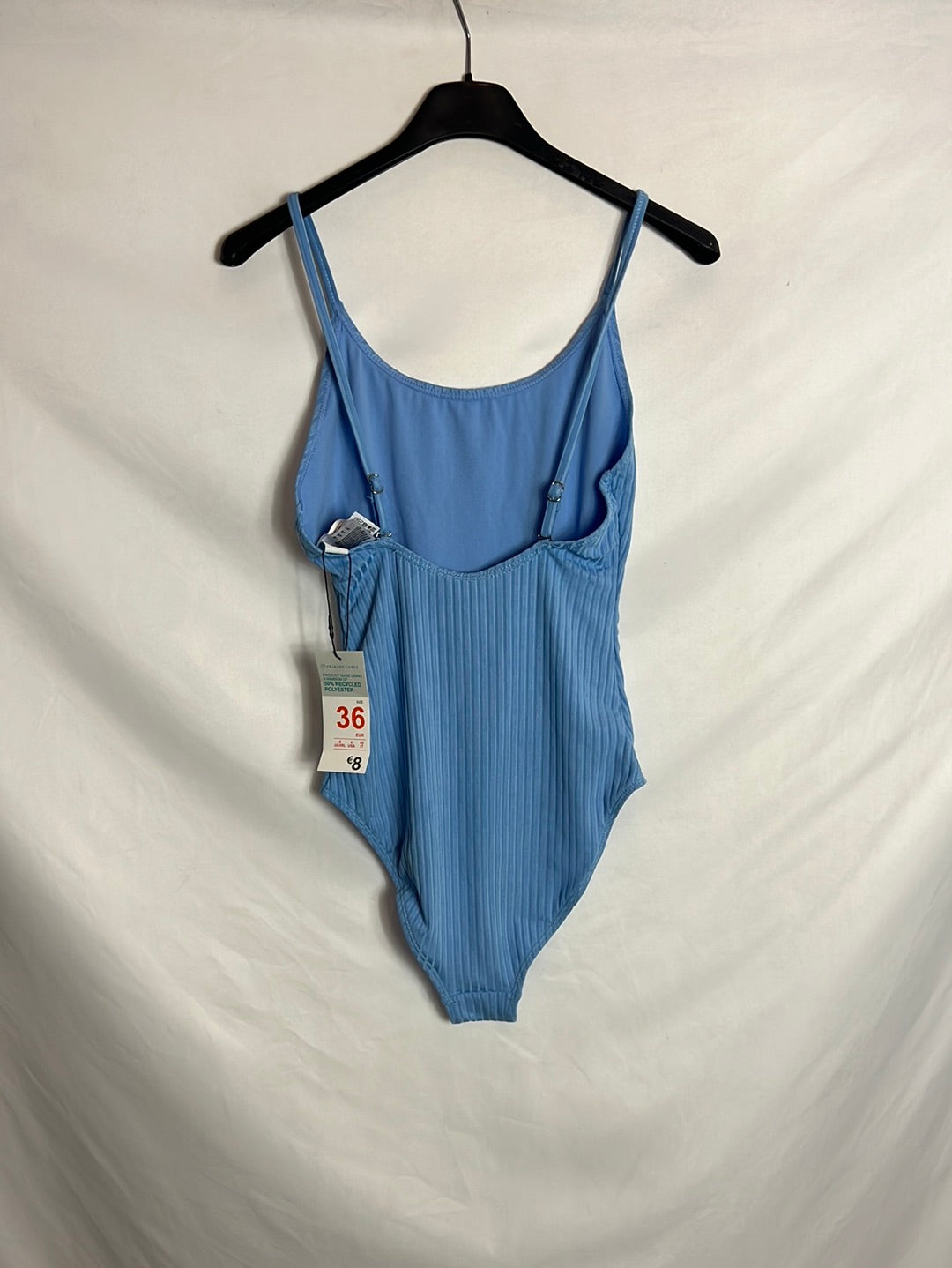 PRIMARK. Bañador canale azul claro. T 36