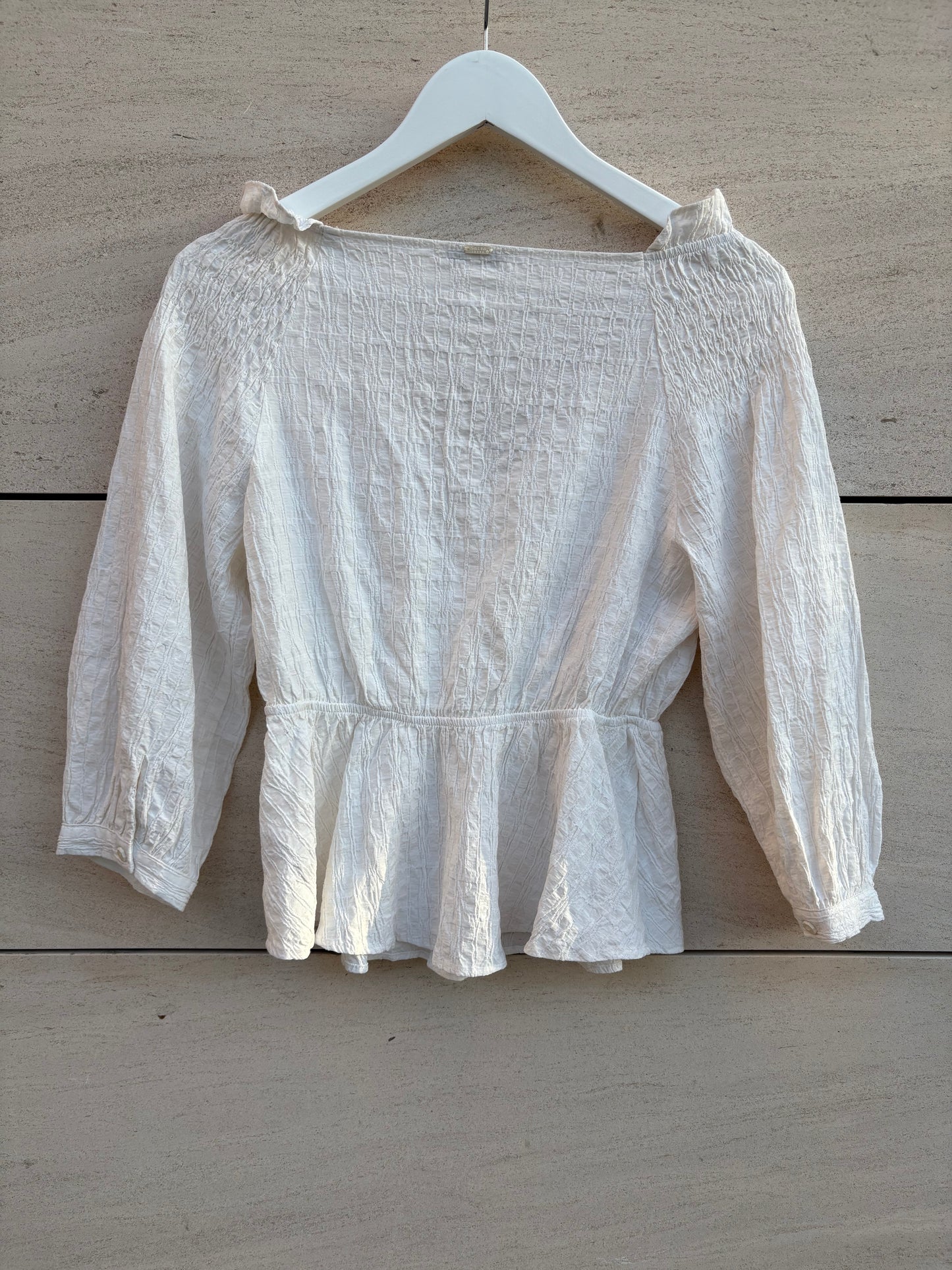 SALSA. Blusa textura cruzada