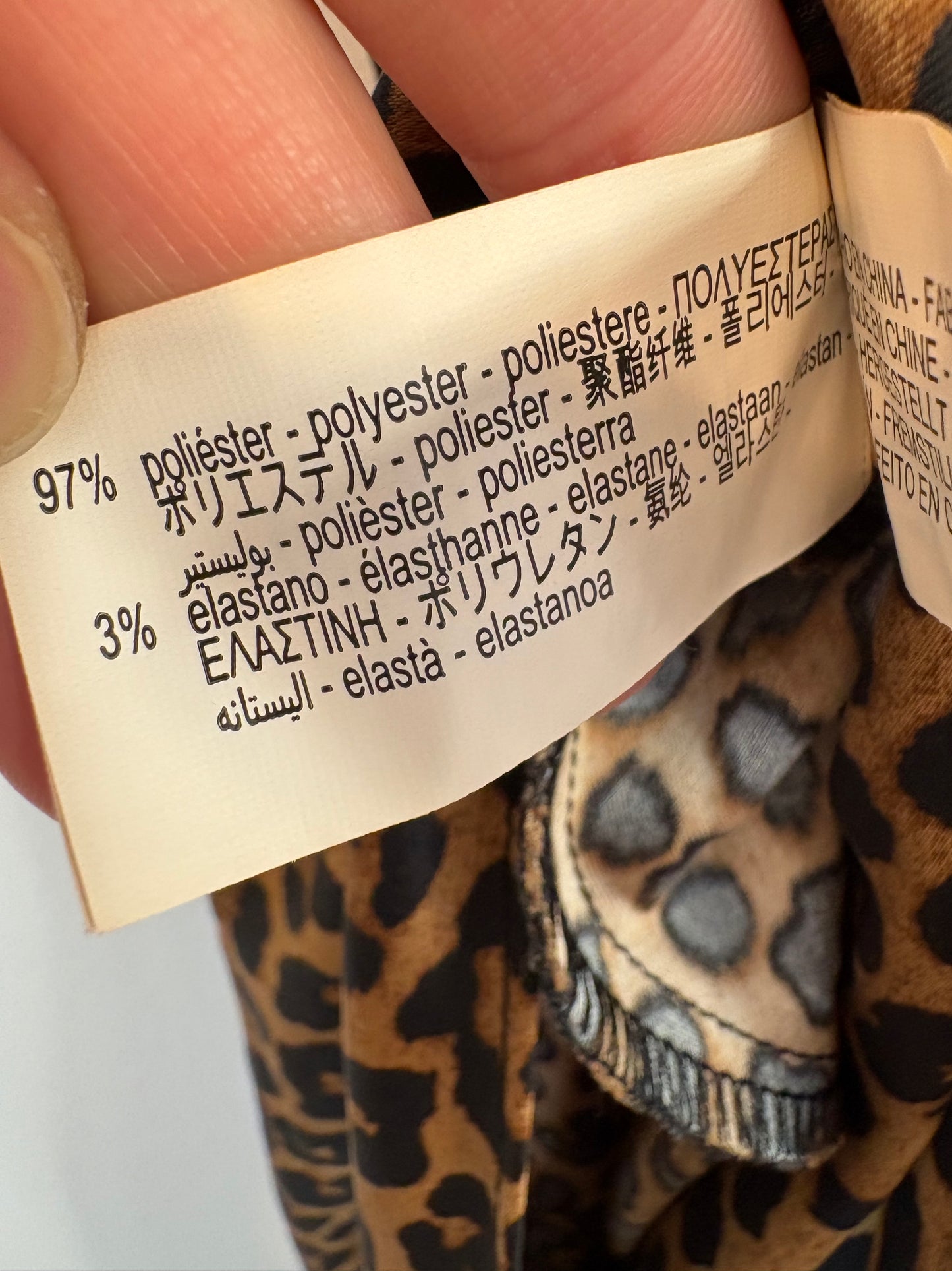 ZARA. Black stretch knit top. TL