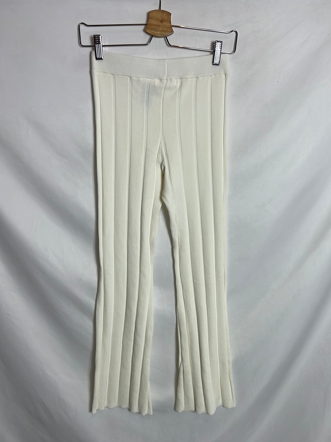 H&M. T.xs ribbed knit trousers