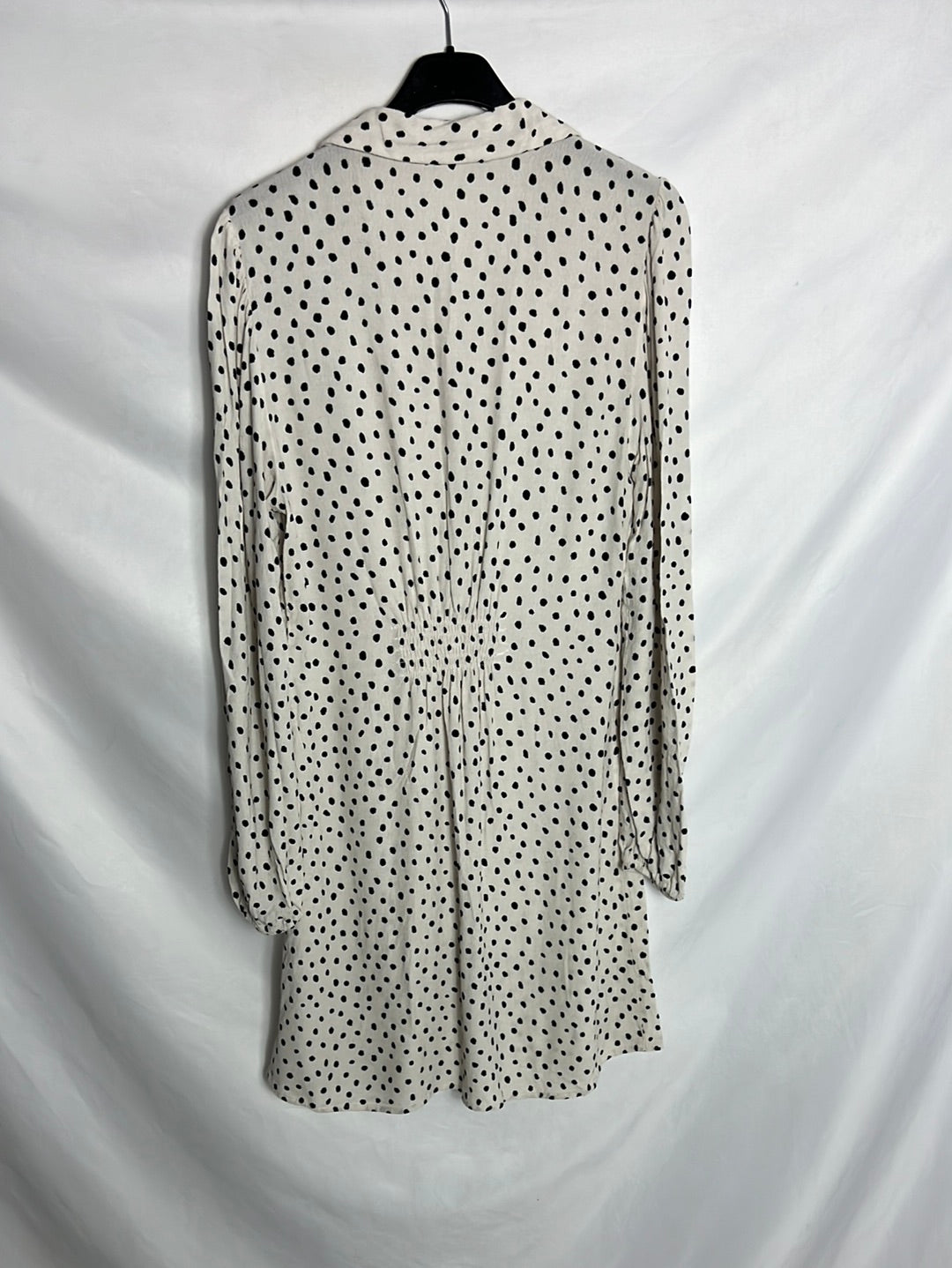 STRADIVARIUS. Vestido camisero estampando. TS