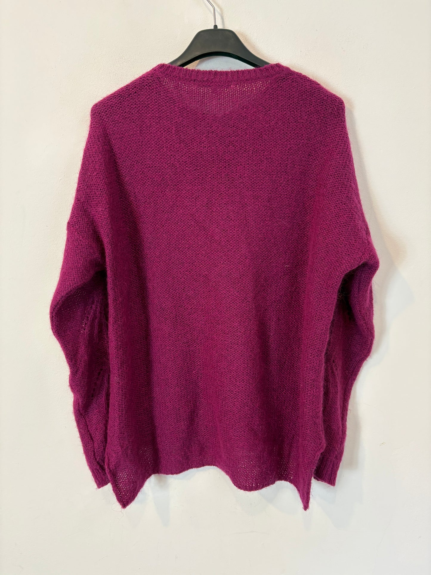 SCLAPERS. Jersey buganvilla con lana