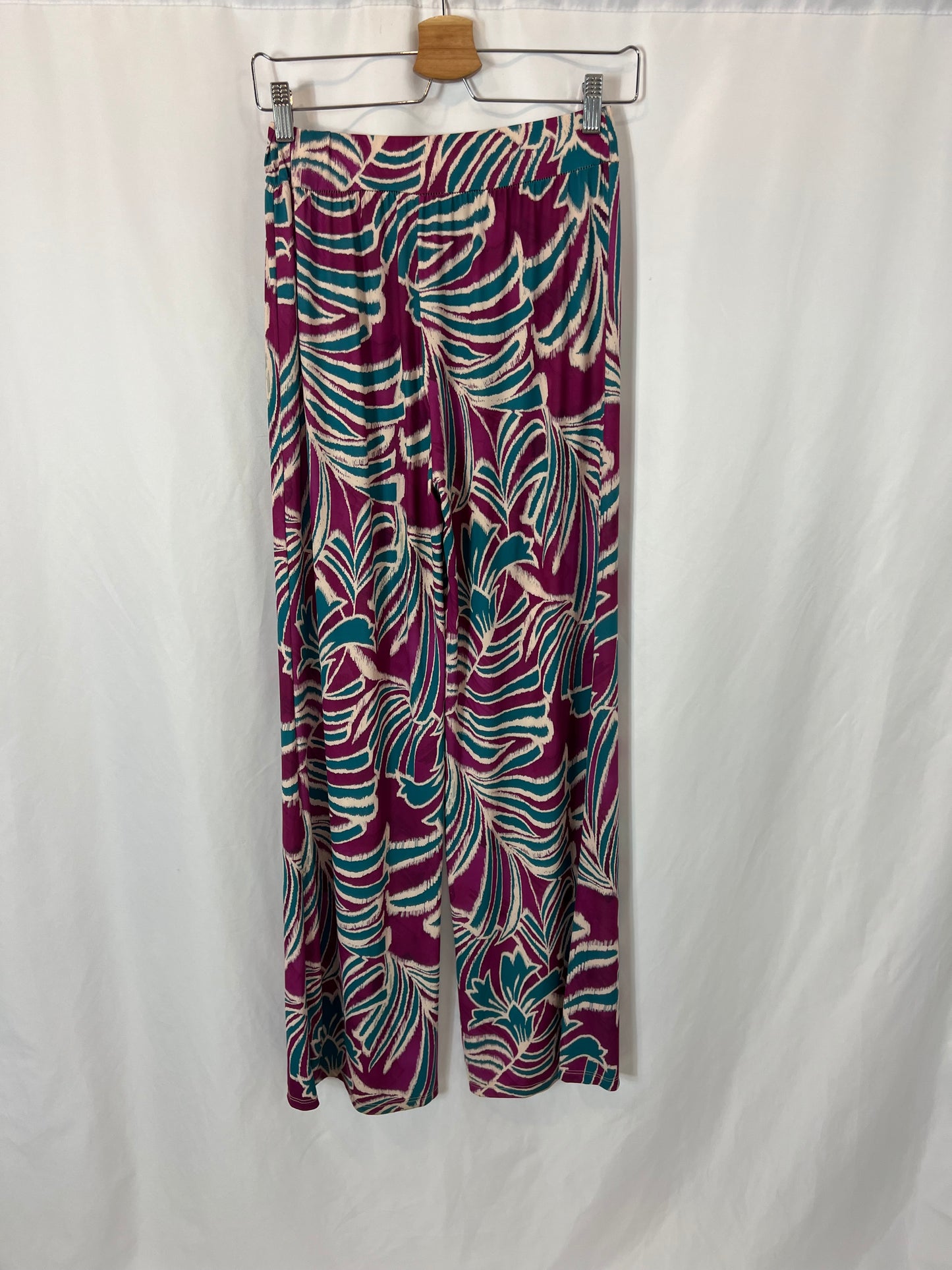 OTHERS. Printed stretch flowy trousers. TS