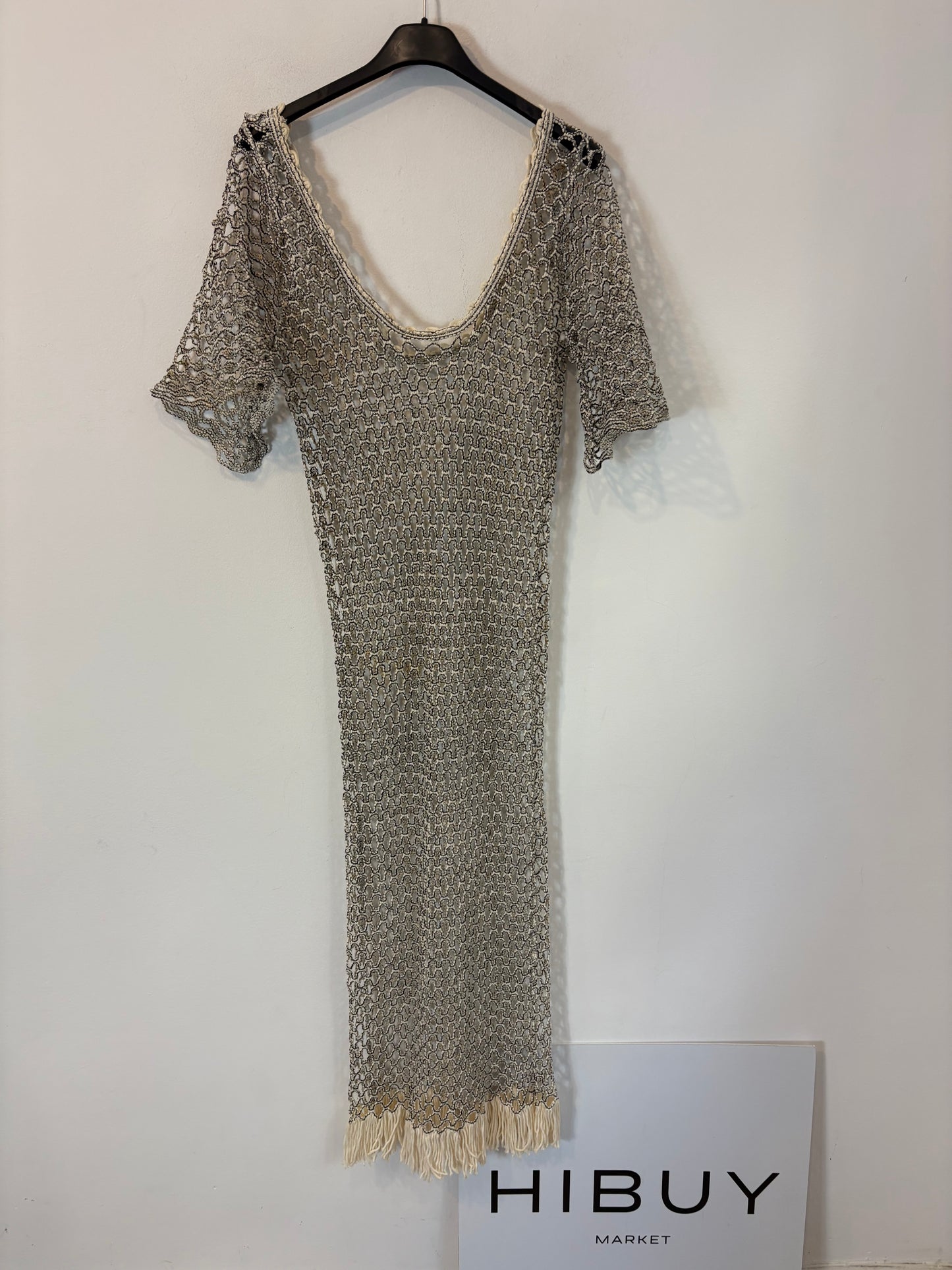 MASSIMO DUTTI. Short green skirt with pocket T.xs