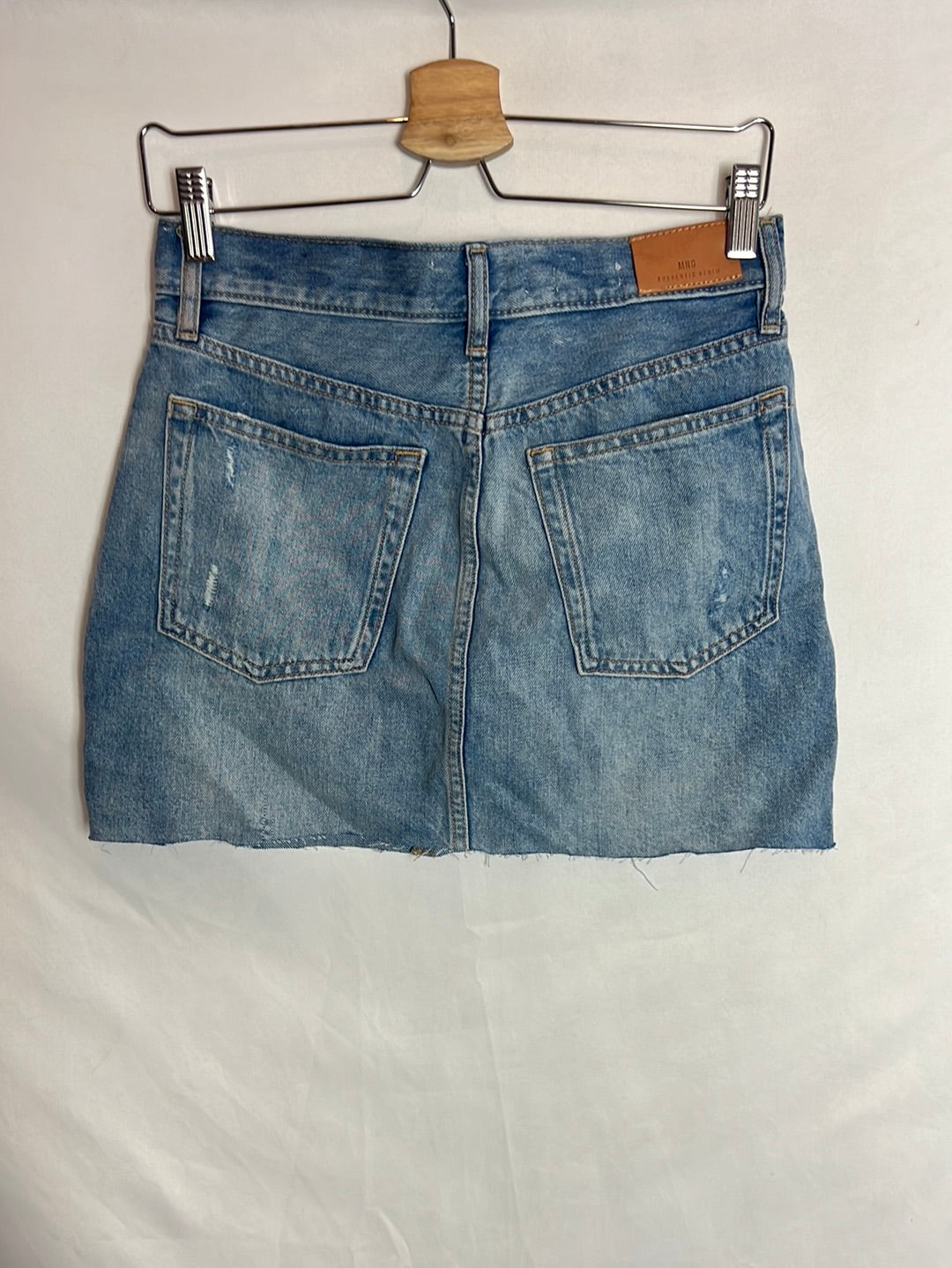 MANGO. Ts denim skirt