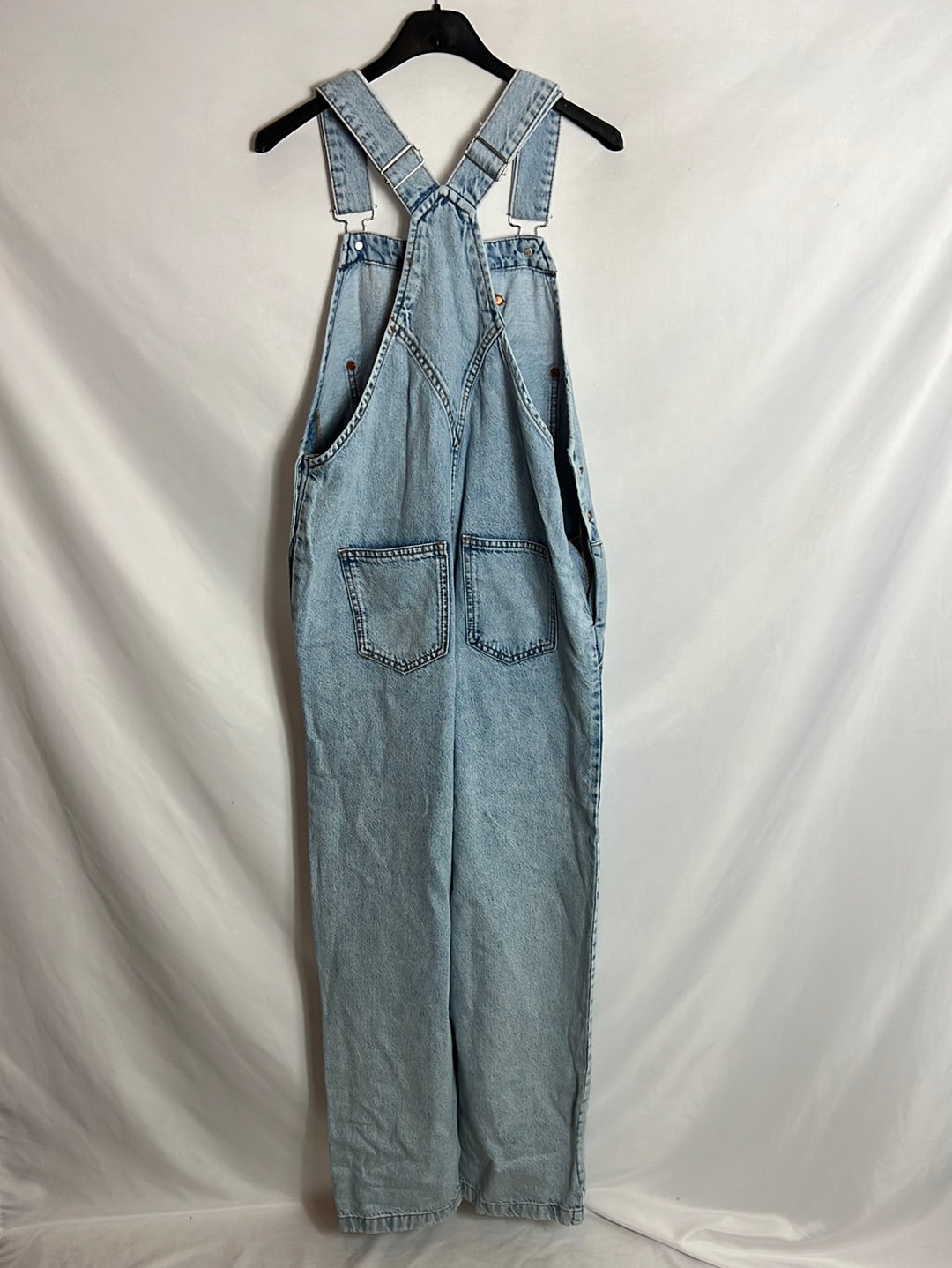 MANGI. Peto vaquero cintura ajustable. T M