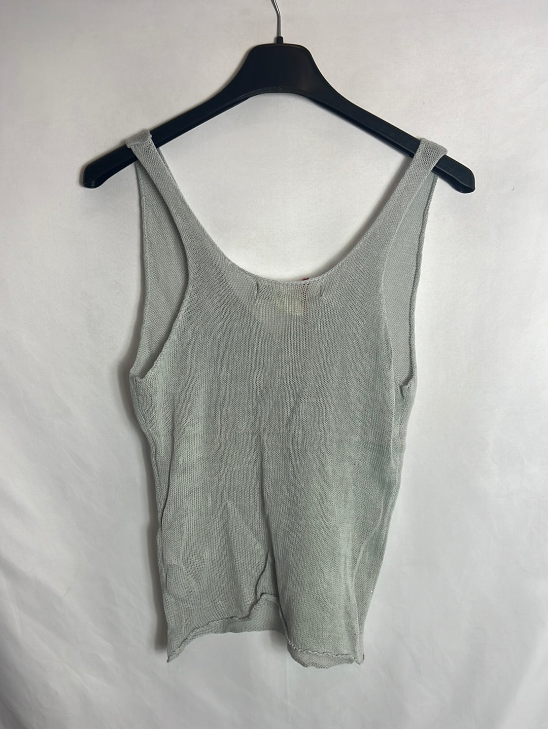 ZARA. Top punto azul claro. T XS