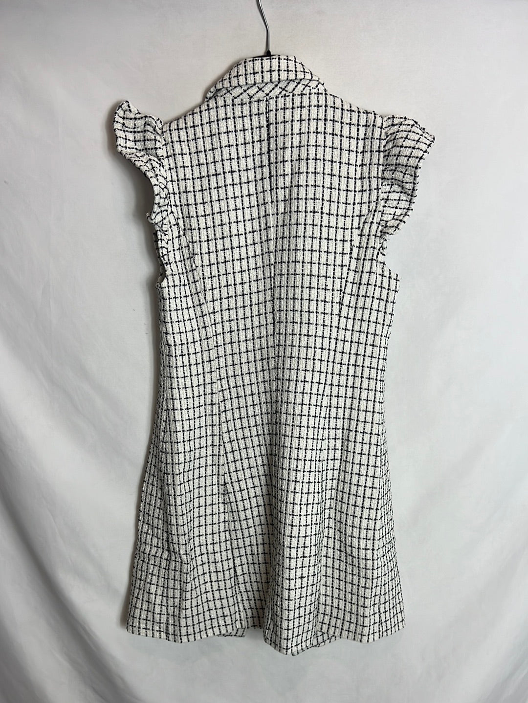 OTRAS. Chaleco cuadros tweed T.u(s)