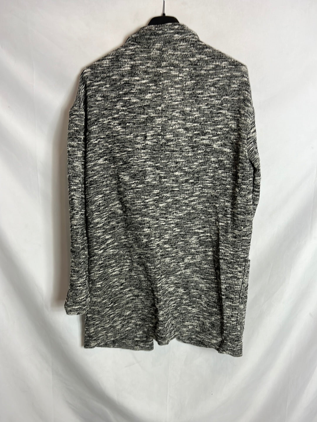 MANGO. Chaqueta jaspeada estilo oversized . TS