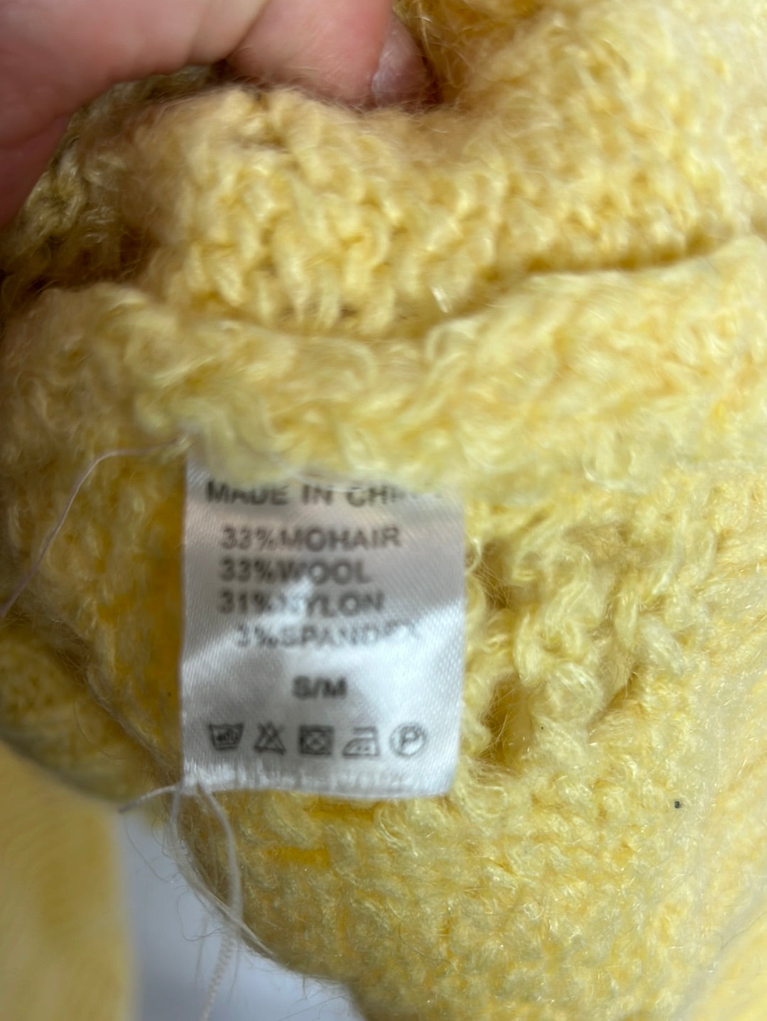 MYPEEPTOES. Jersey amarillo punto. T S/M