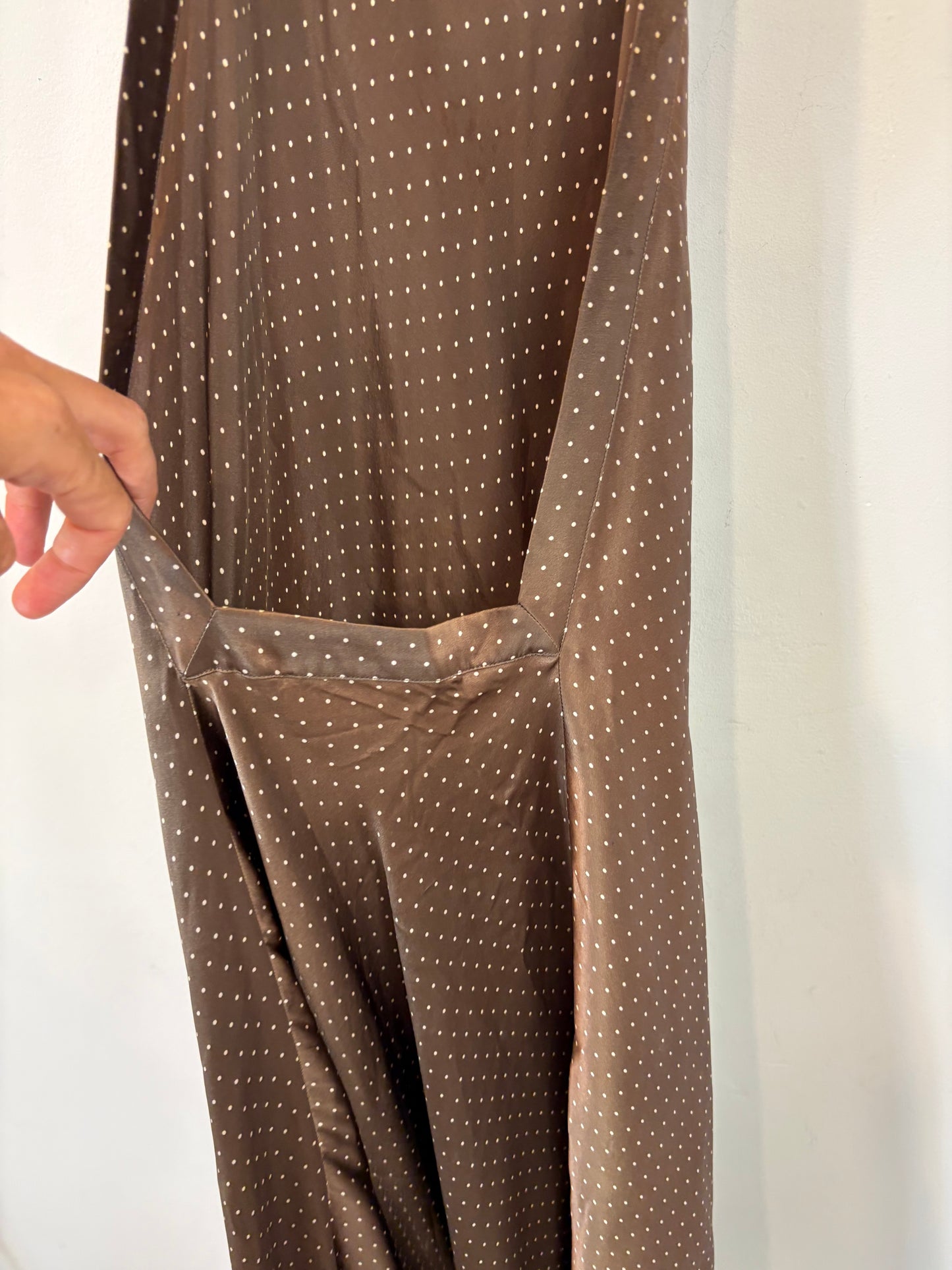 PAUL&JOE. Mono seda halter. T 38