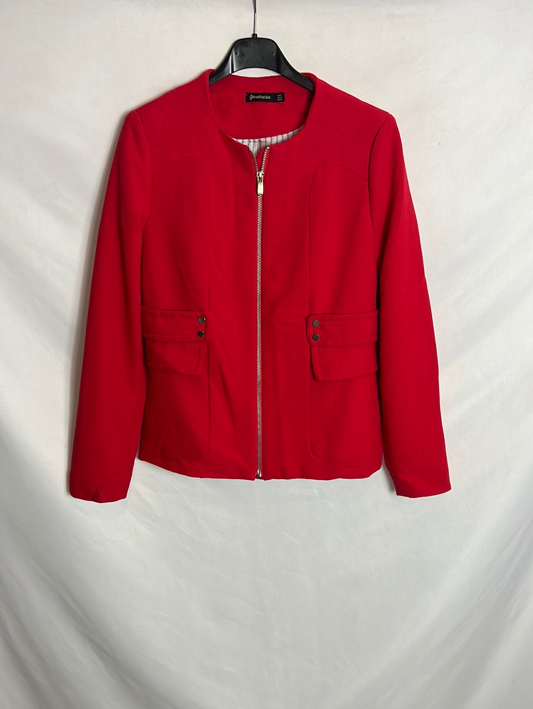 STRADIVARIUS Chaqueta roja T S – Hibuy market