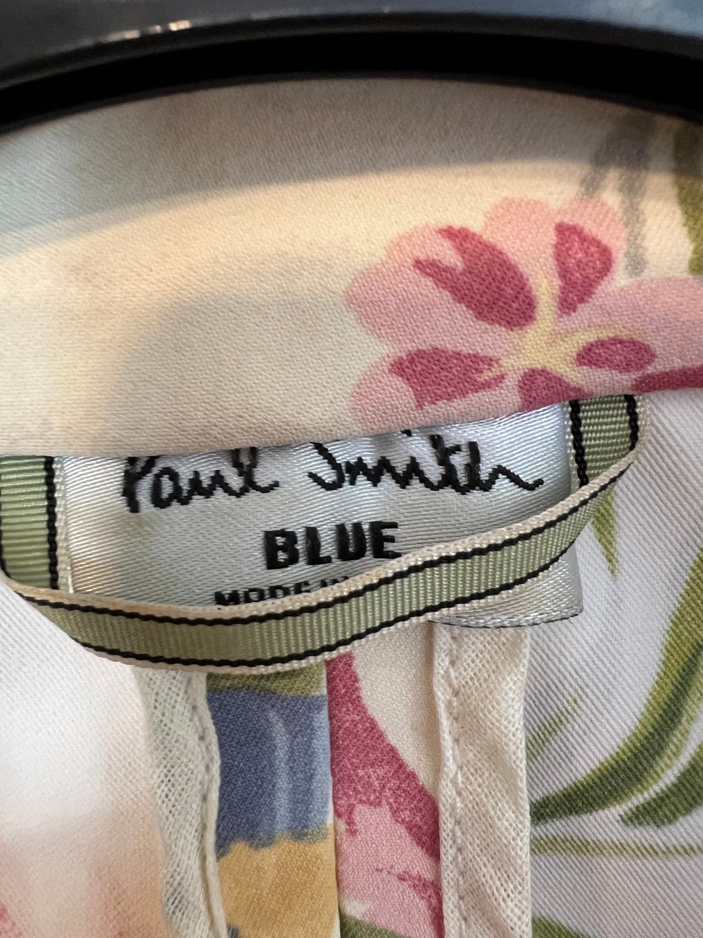 PAUL SMITH. Chaqueta textura flores. T S/M