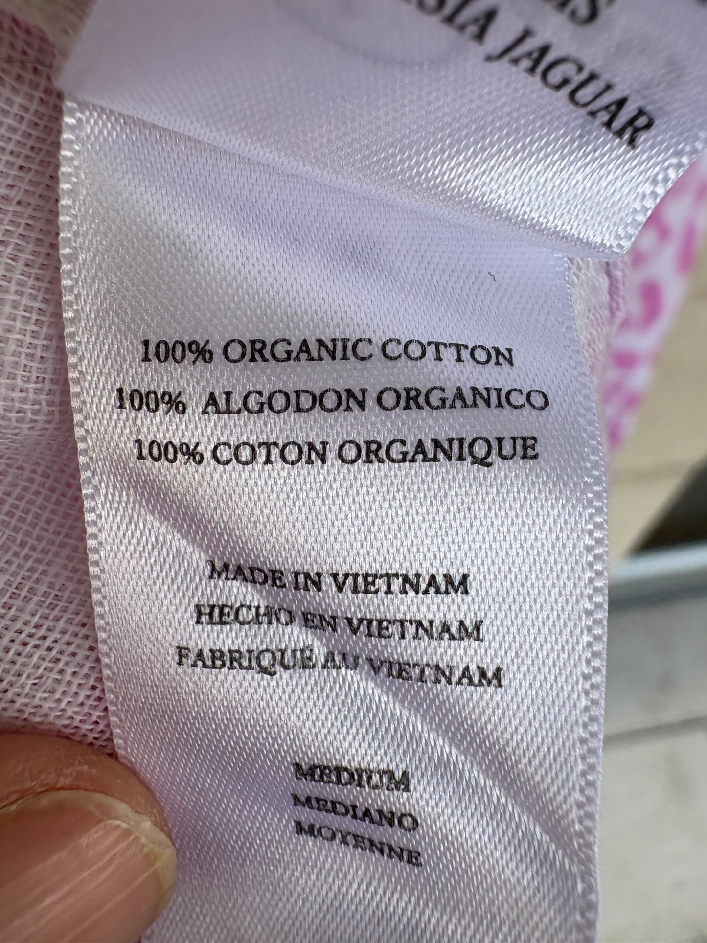 RAILS. Camisa estampada tonos rosas