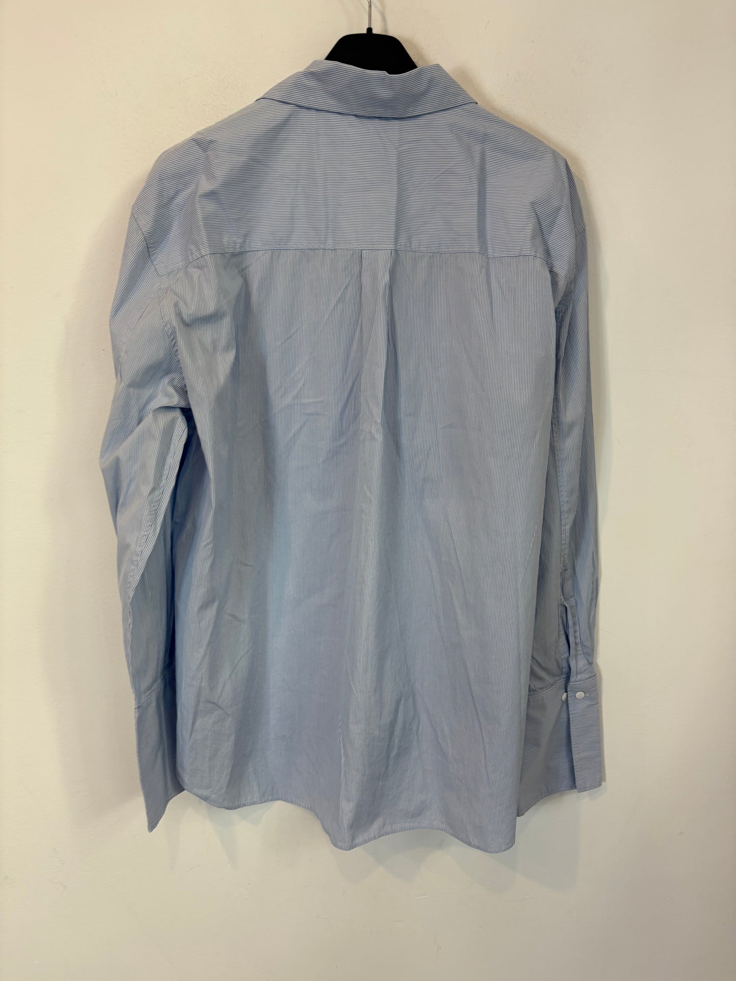 ZARA. Camisa rayas bolsillo. T M